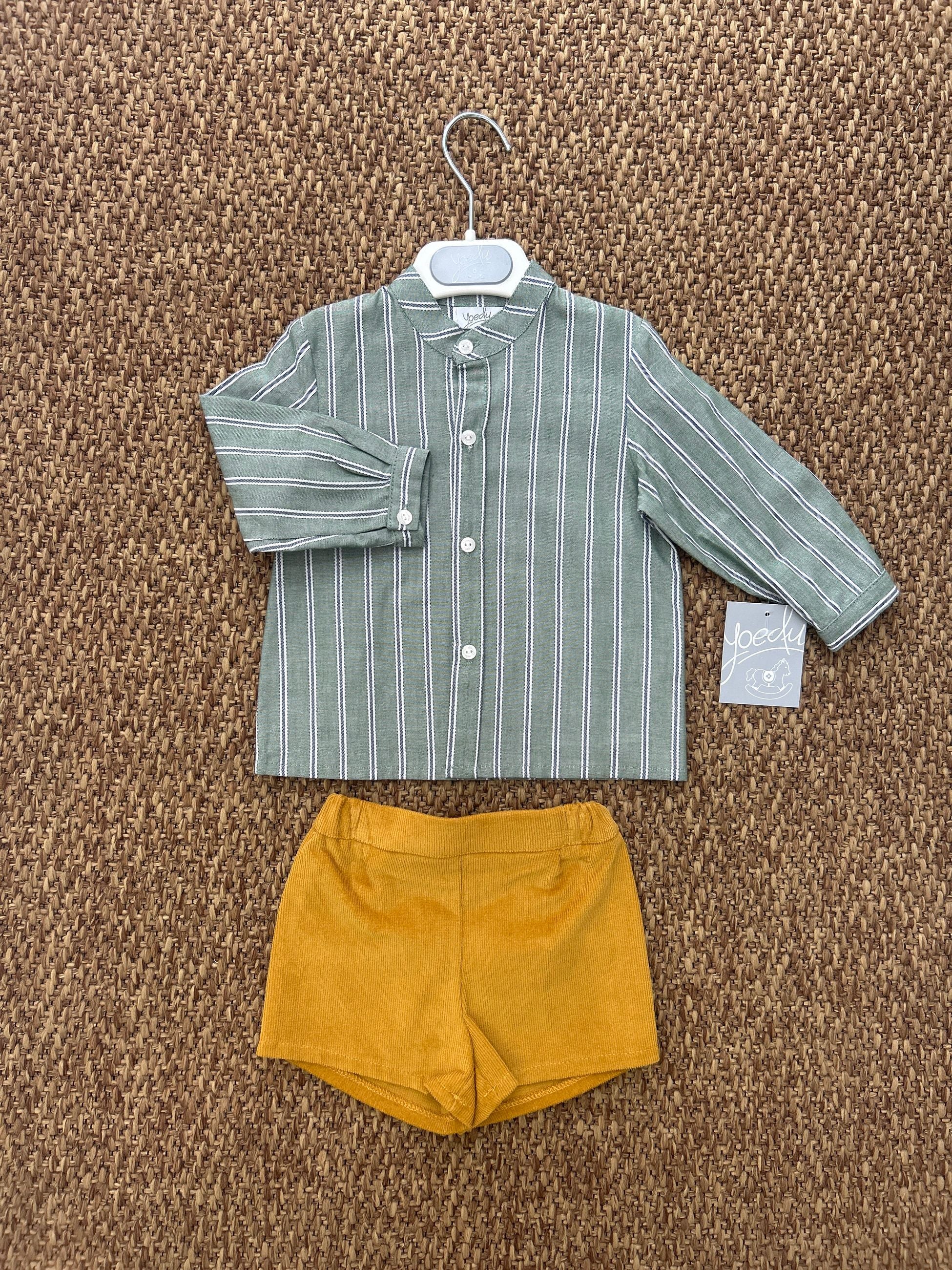 Completo bimbo 2pz con camicia Yoedu