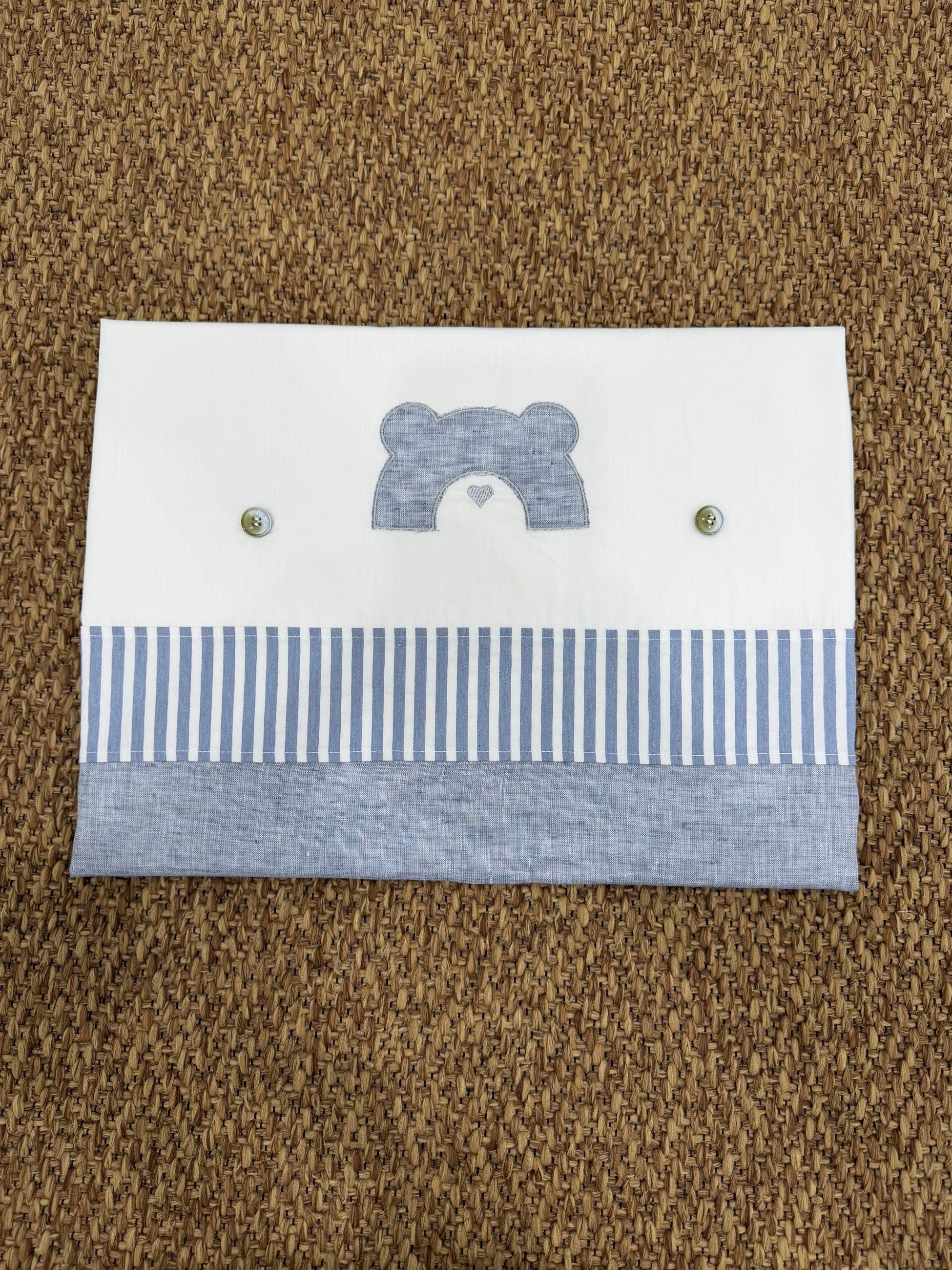 Copertina neonati con orsetto Barcellino