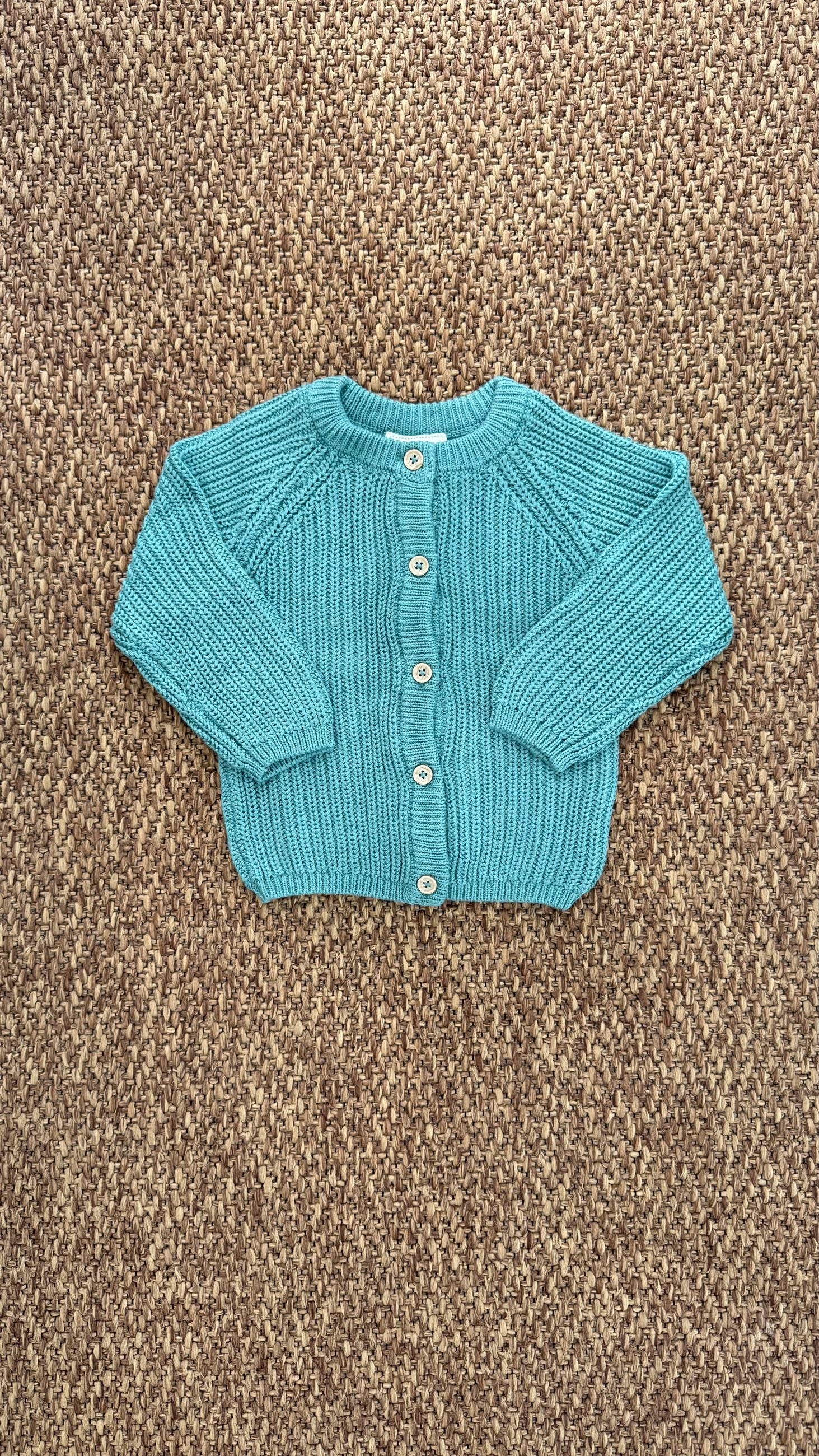 Giacchino bambini maglia inglese a costine