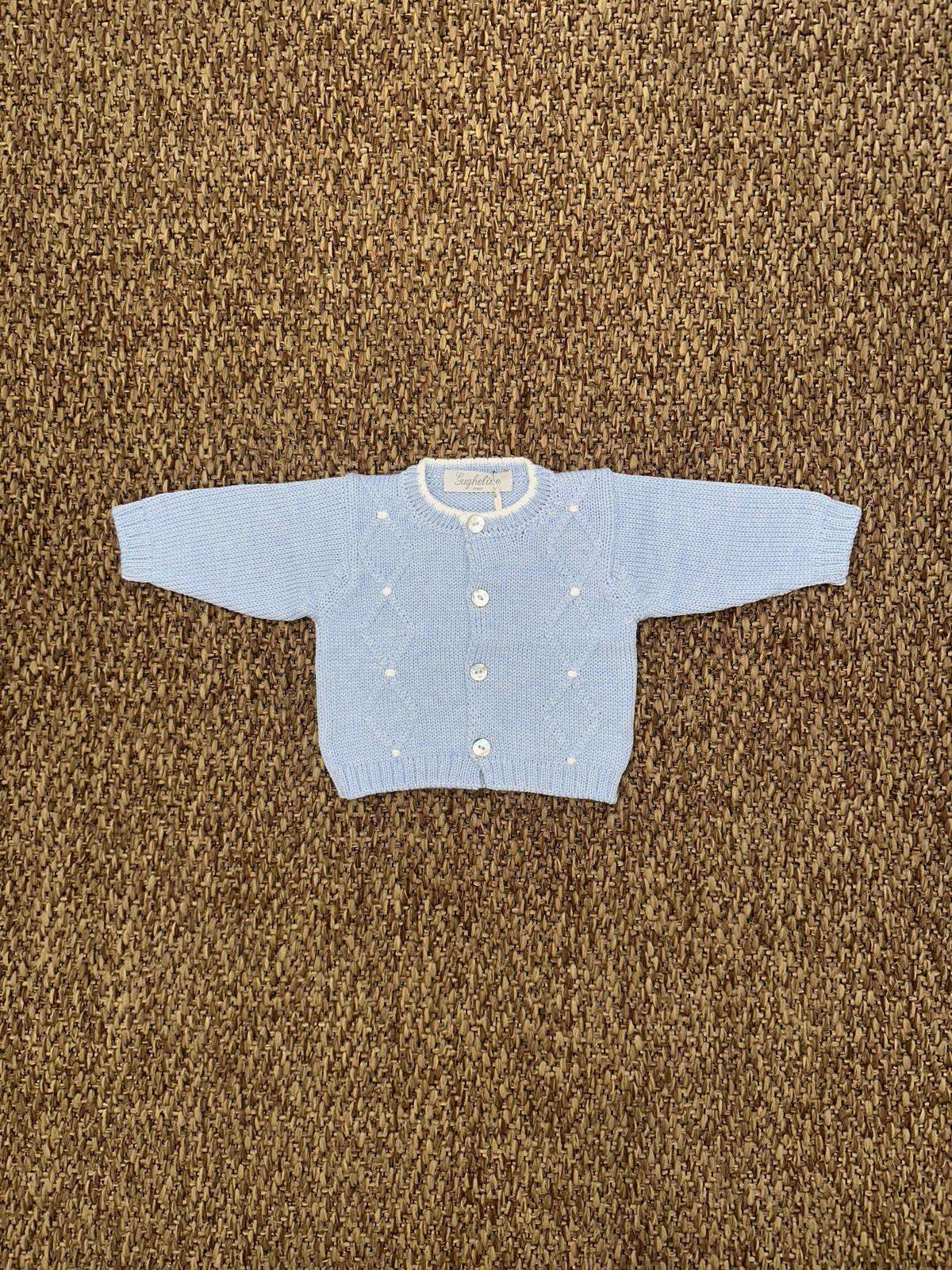 Giacchino neonati rombi Ghighelino