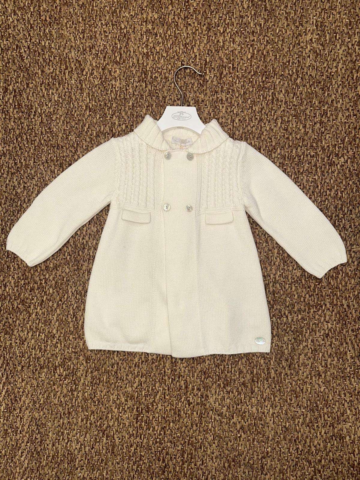 Cappotto bambini in lana trecce Martin Aranda