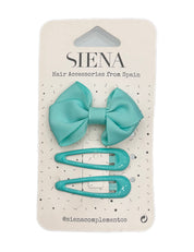 Set mollette bimba con fiocco Siena