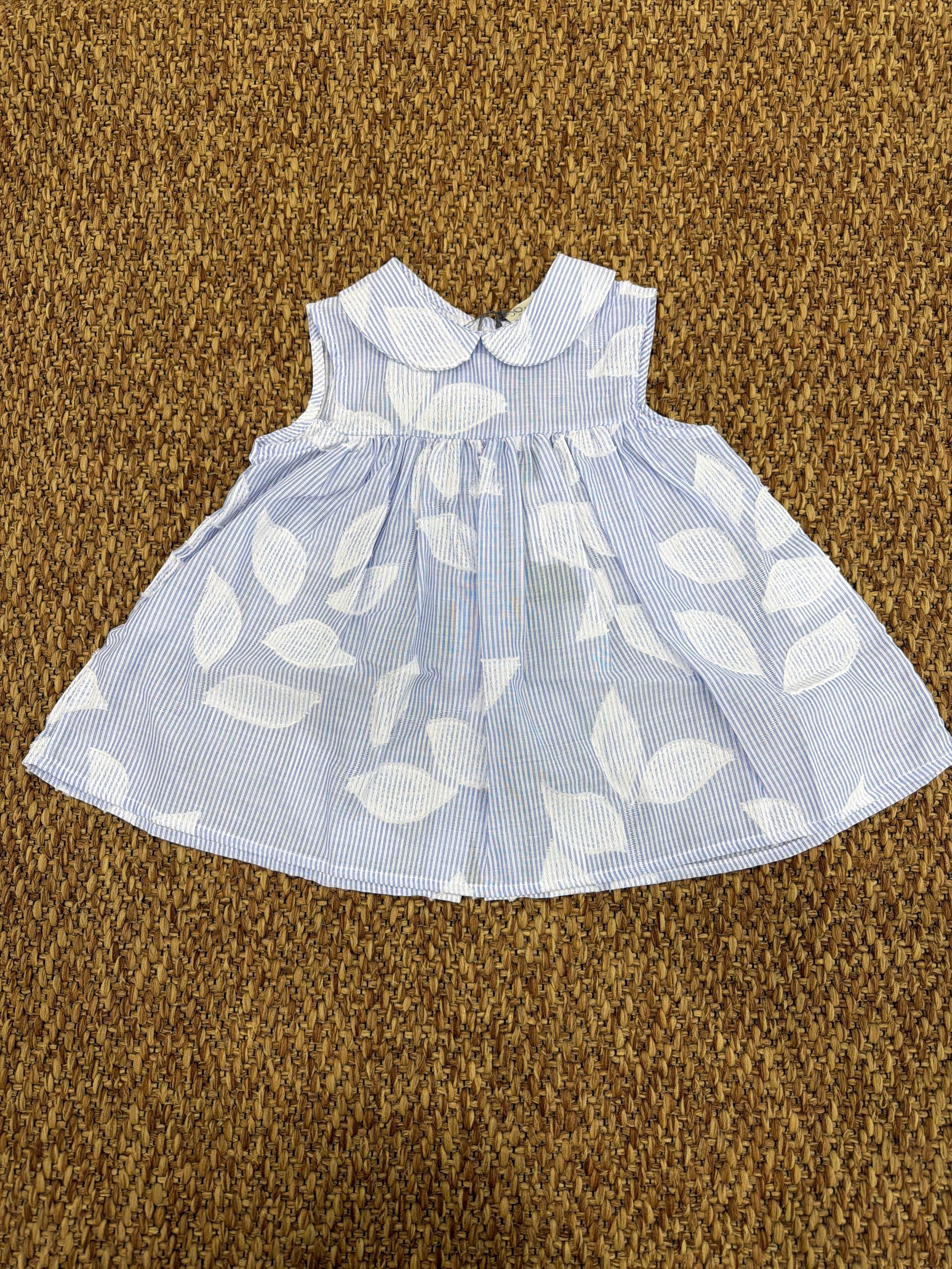 Abito bambina con foglie Jo Milano