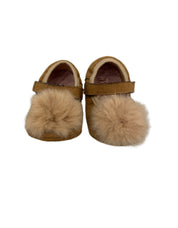 Ballerina neonata da culla in velluto con pon pon Indice