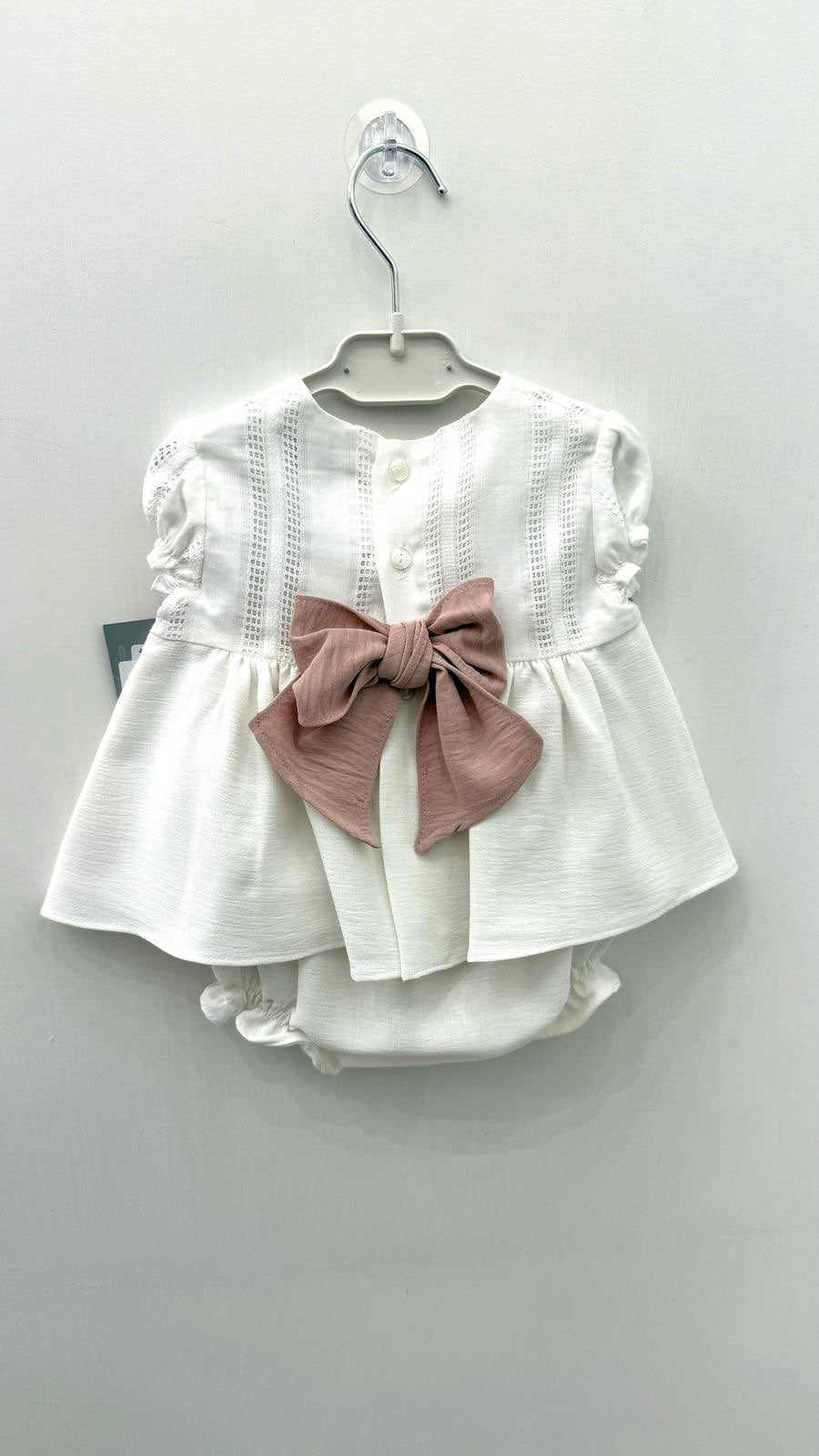 Completo bimba 2pz con fiocco Yoedu