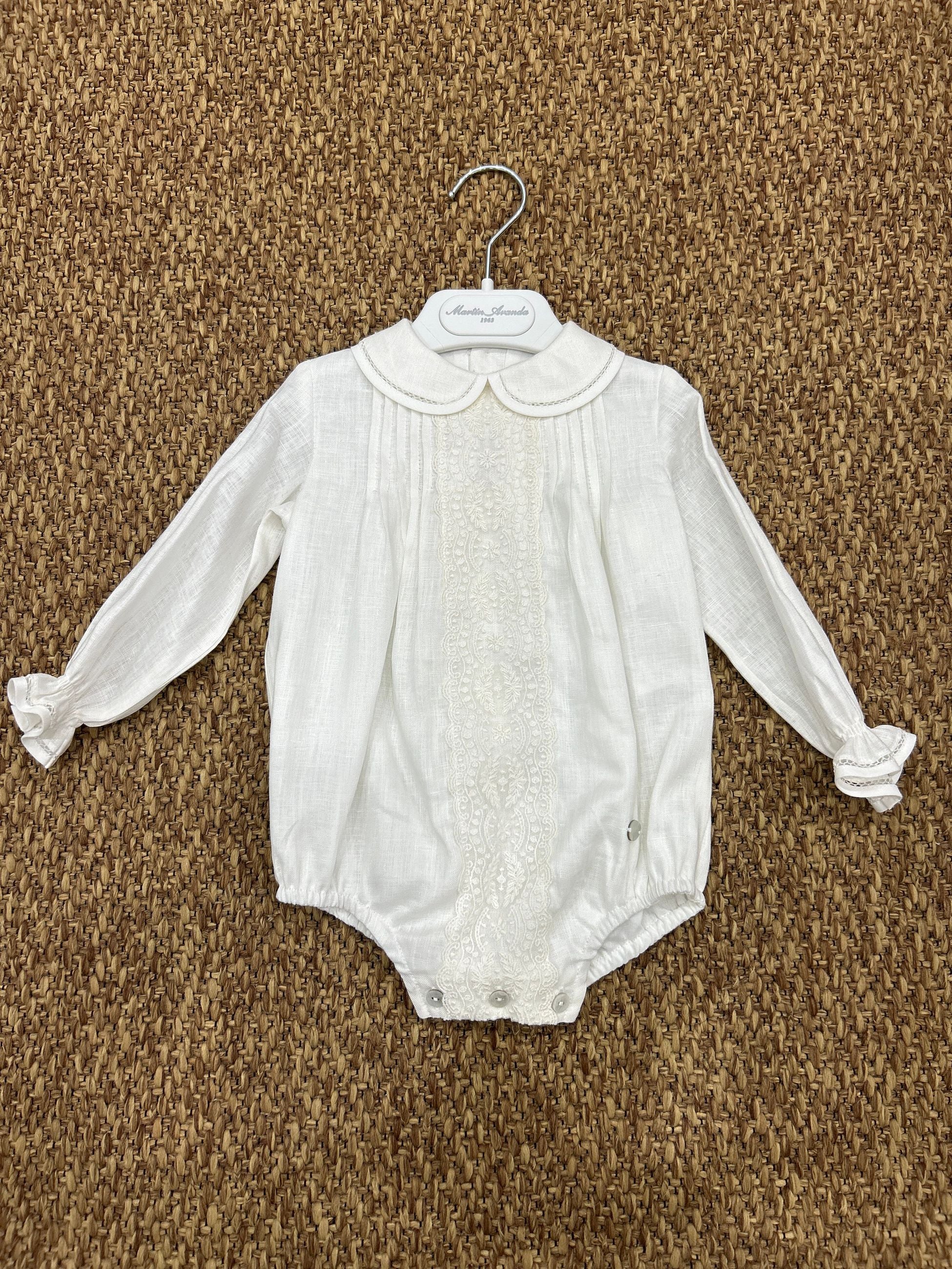 Pagliaccetto battesimale Martin Aranda