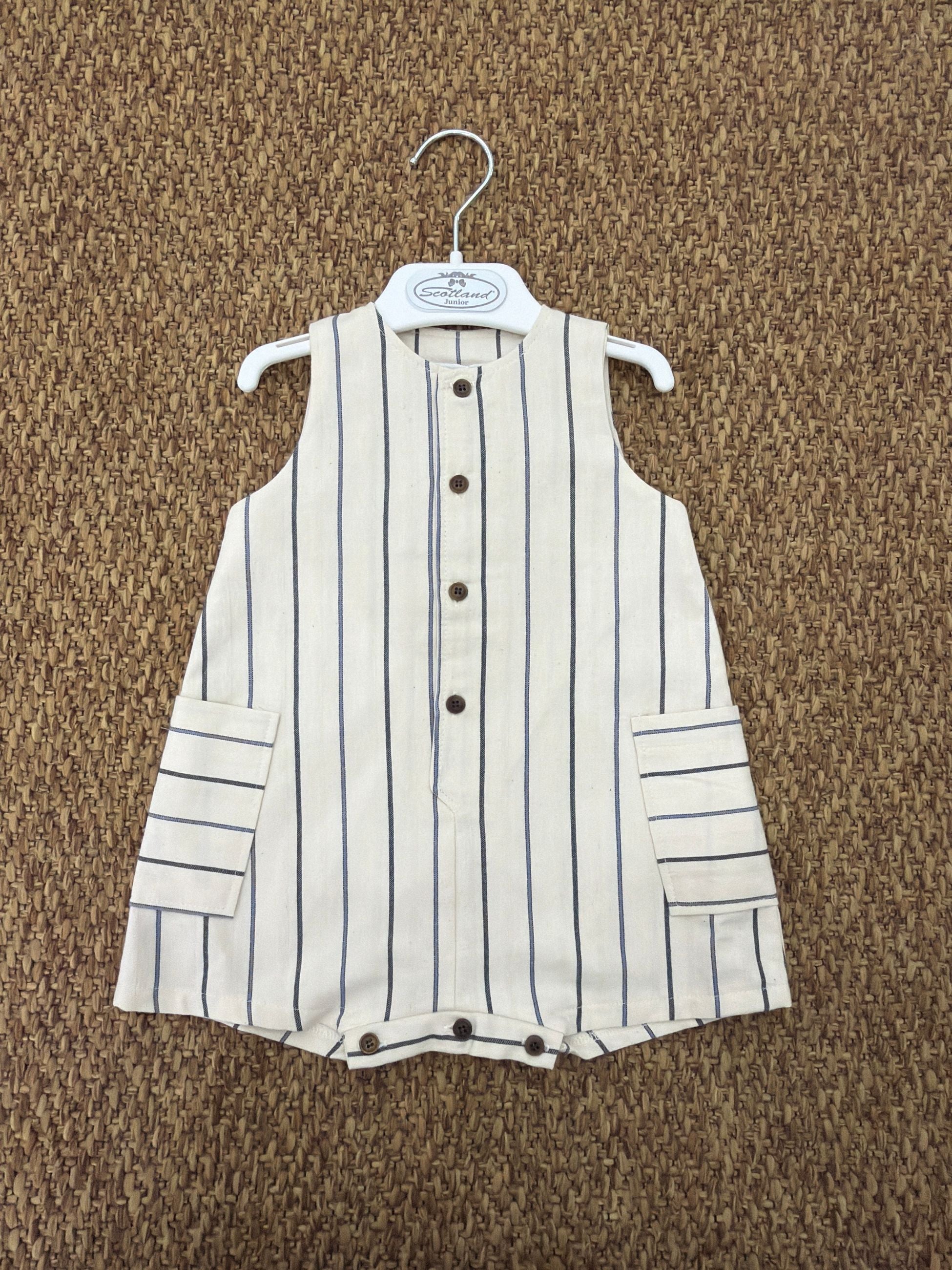 Pagliacetto bambini a righe Barcellino