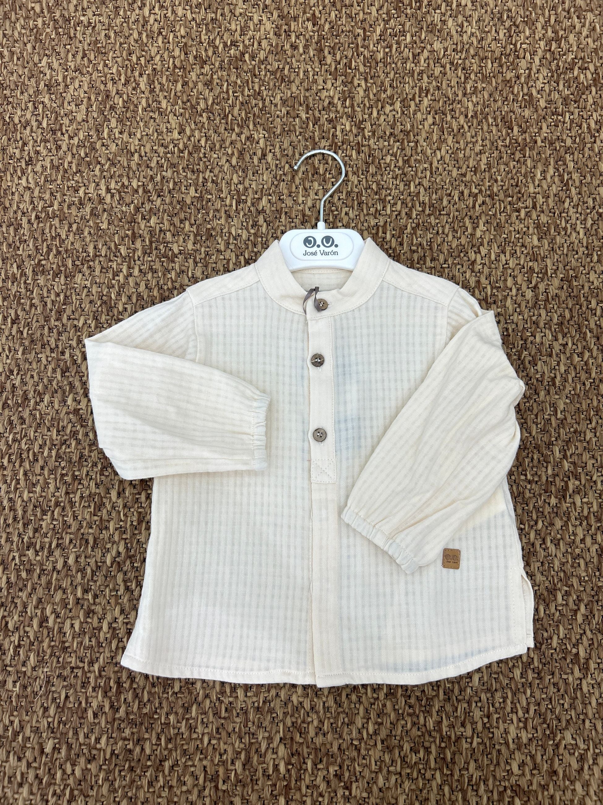 Camicia bimbo collo alla coreana Jose Varon