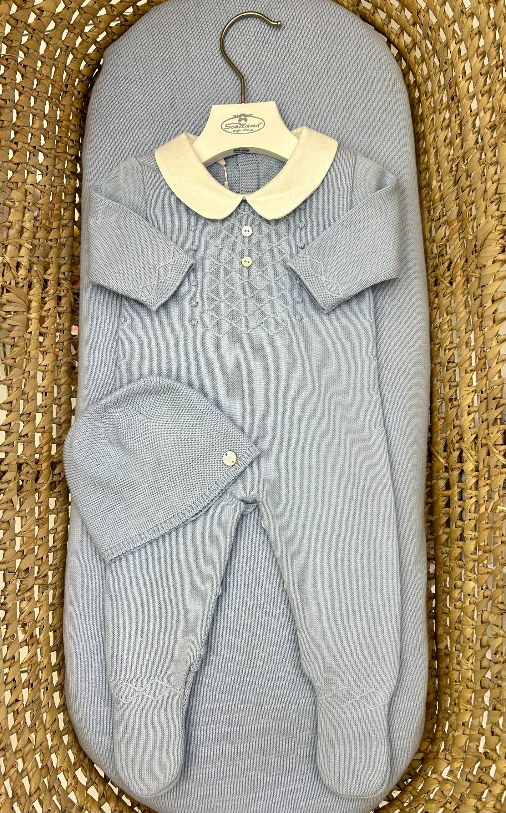 Tutina neonato in maglia Vento Paz Rodriguez