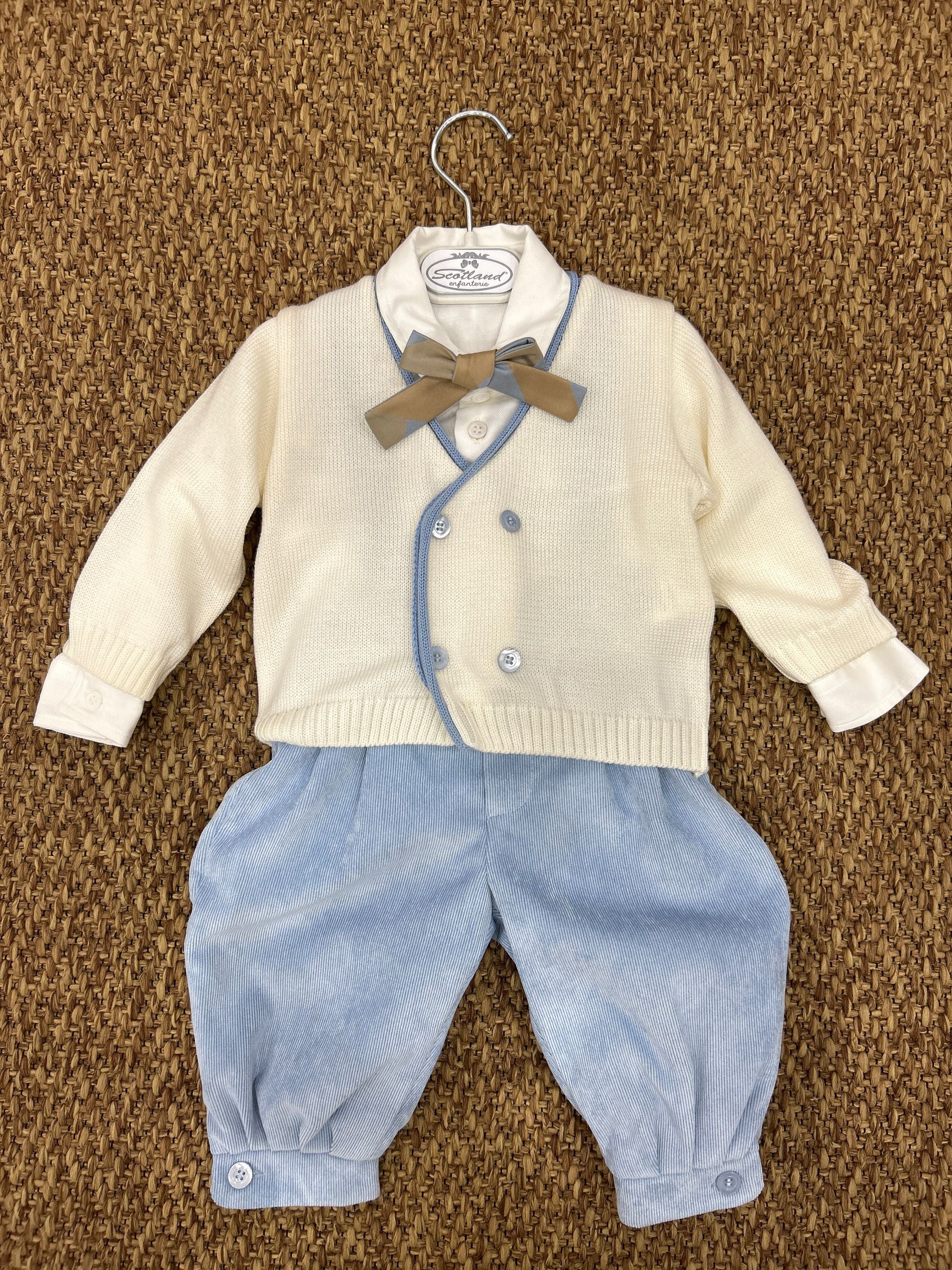 Completo bimbo 4pz con papillon Marlù