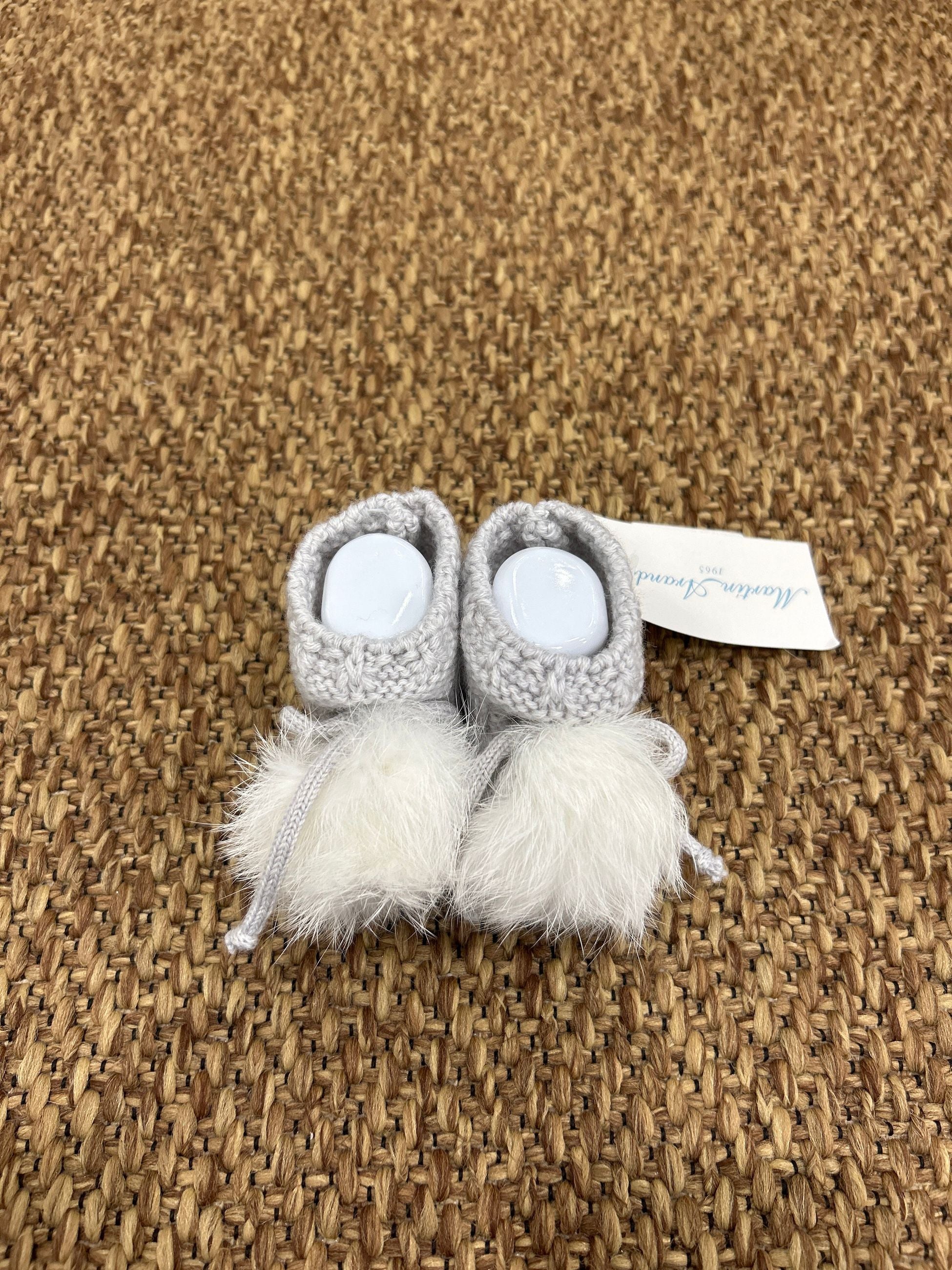 Babbucce neonati pon pon Martin Aranda