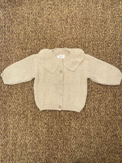 Giacchino bambina a costine collo grande Play Up