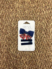 Set mollette capelli bimba in velluto Siena