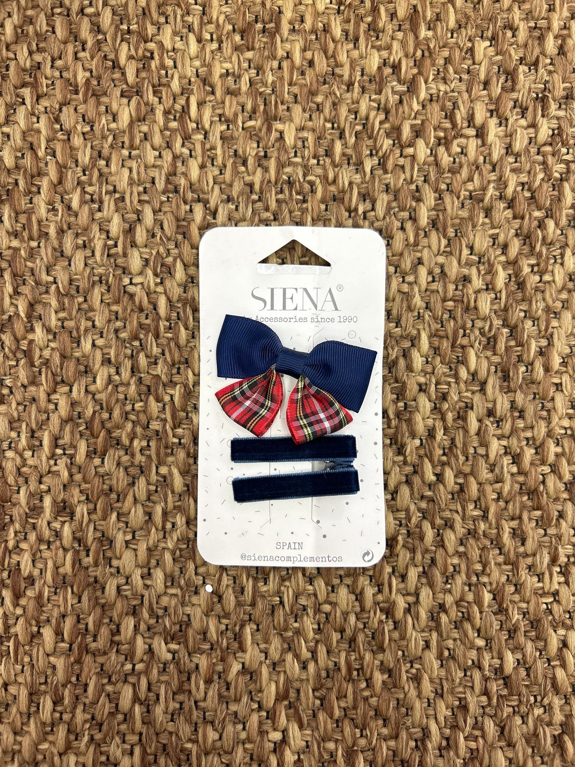 Set mollette capelli bimba in velluto Siena