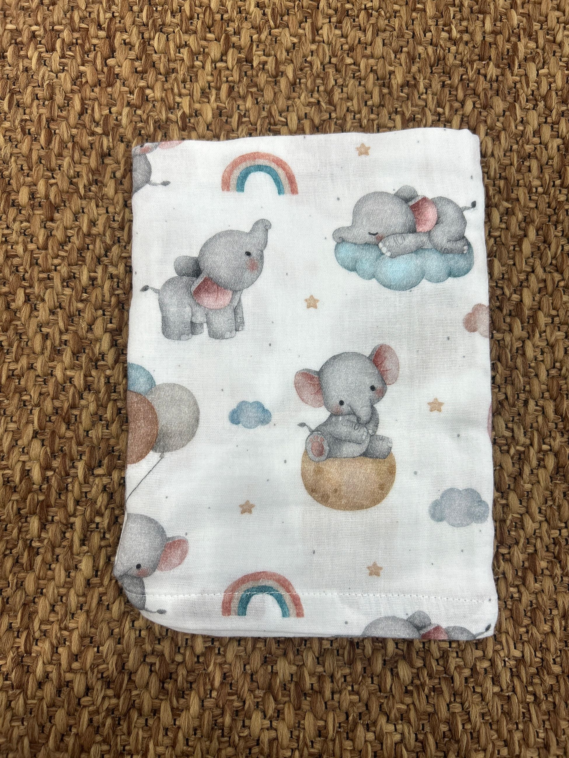 Mussola garzata elefantini Nanna Frufru