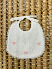 Bavetta neonata in spugna nodini Artigian Baby