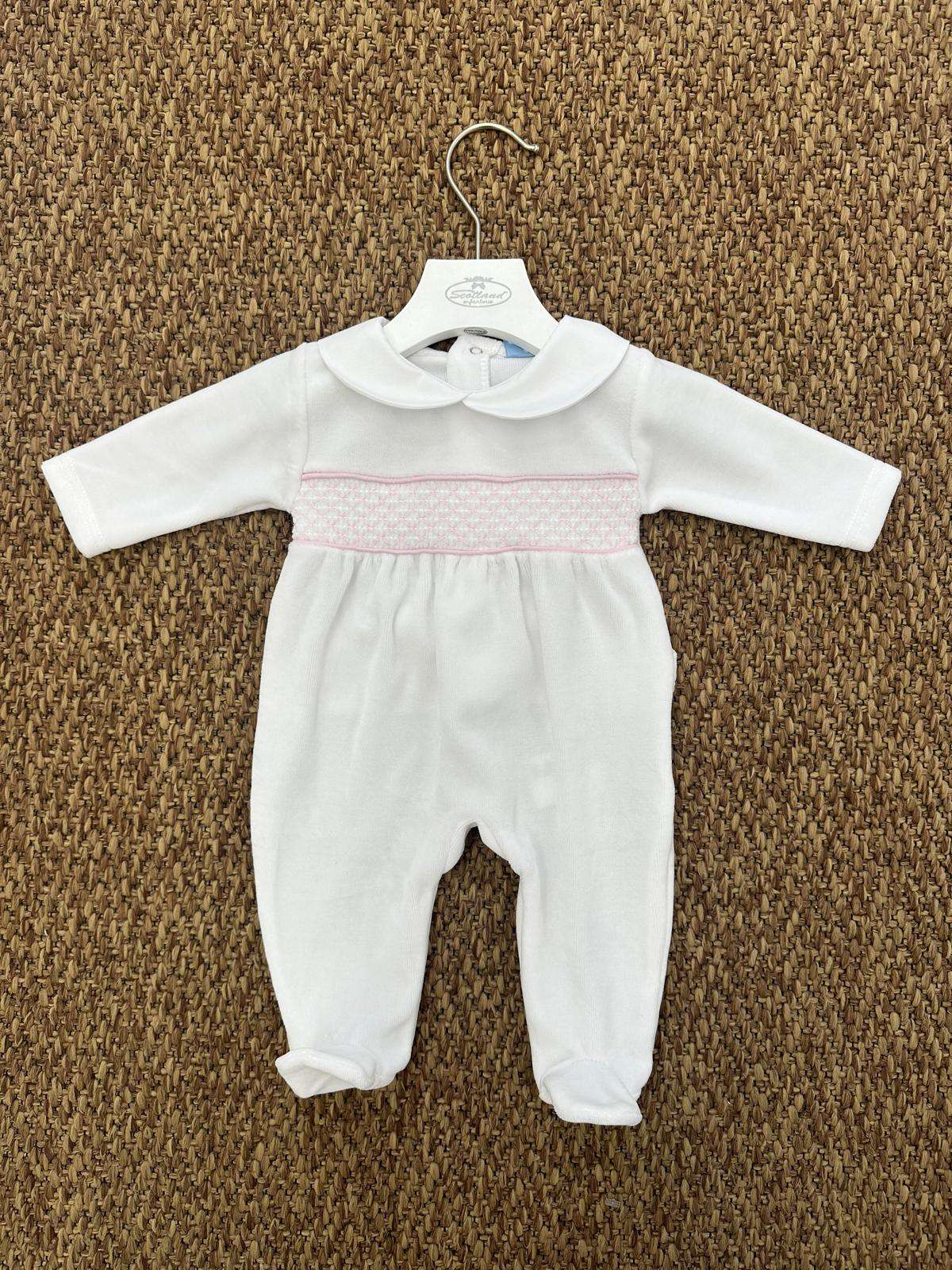Tutina neonati punto smock Sardon
