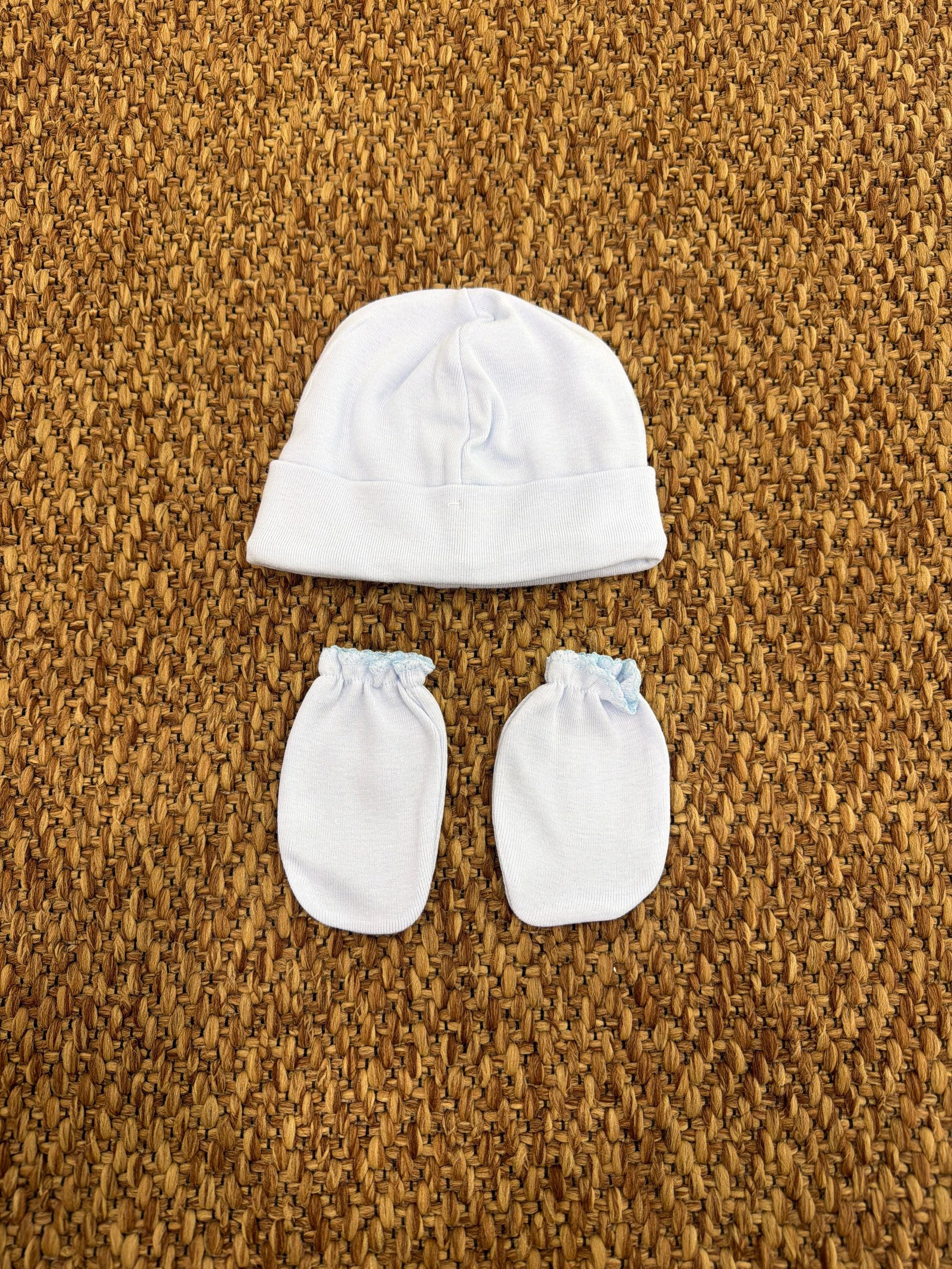 Cappello neonati con muffola Babidu