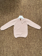 Pullover bambina con fiocco grande Cocodè