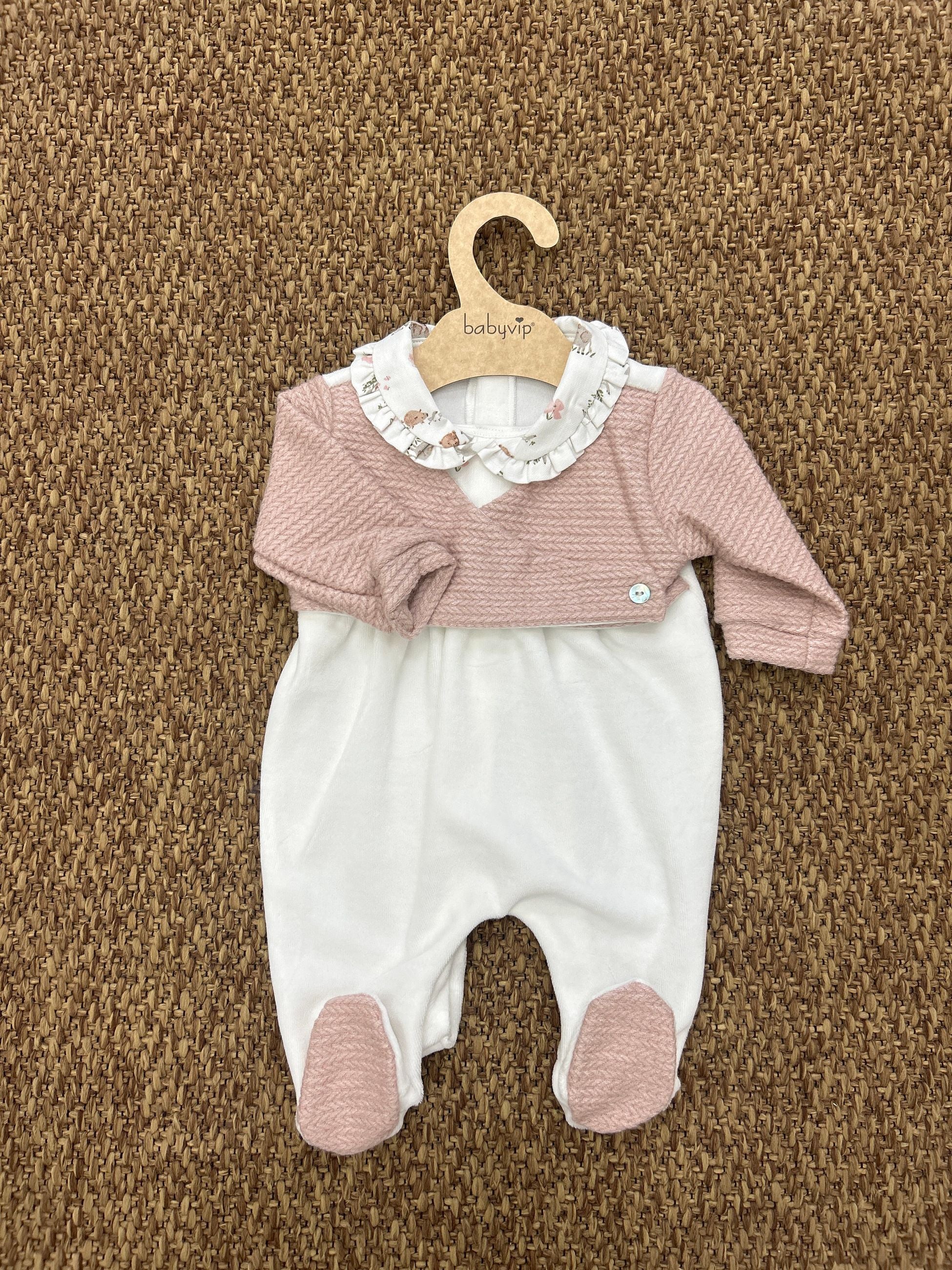 Tutina neonata bicolore Baby Vip