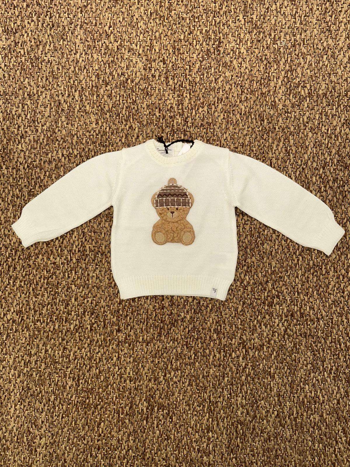 Maglioncino bambino orsacchiotto Nannafrufru