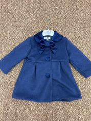 Cappotto bimba con fiocchetti Enfant Made in Italy