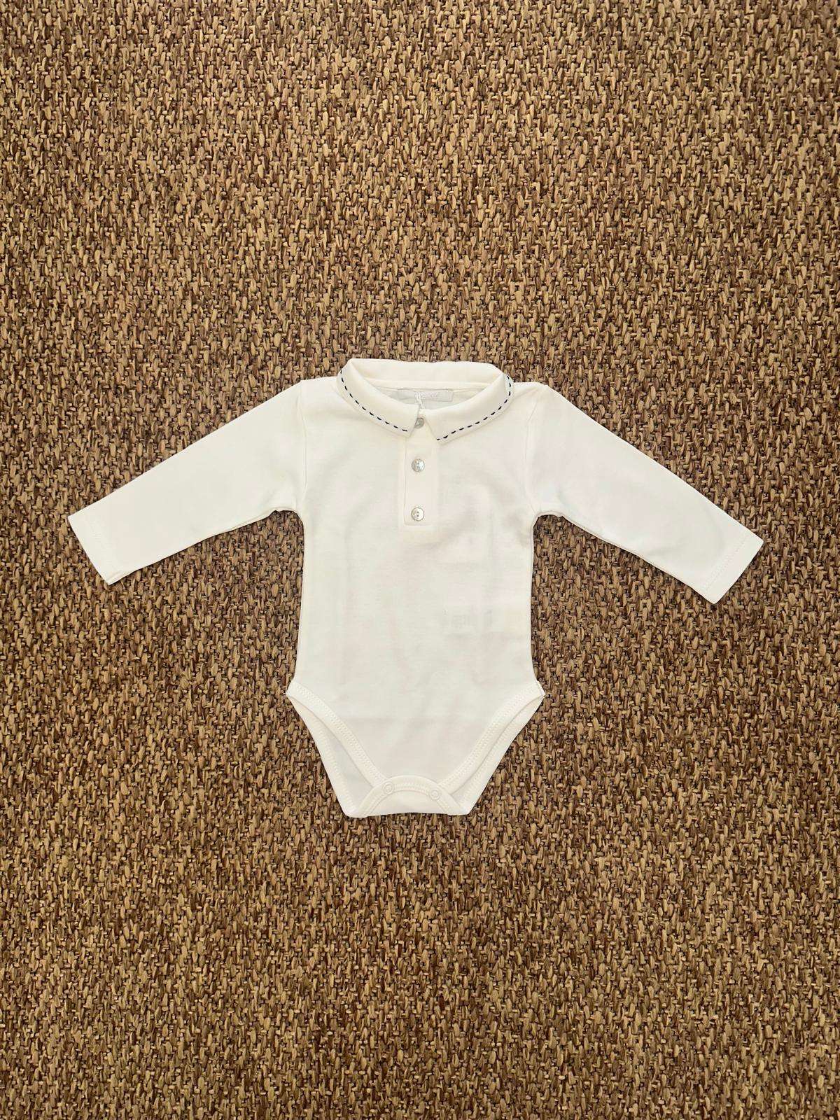 Body neonati con colletto ricamato Cocodè