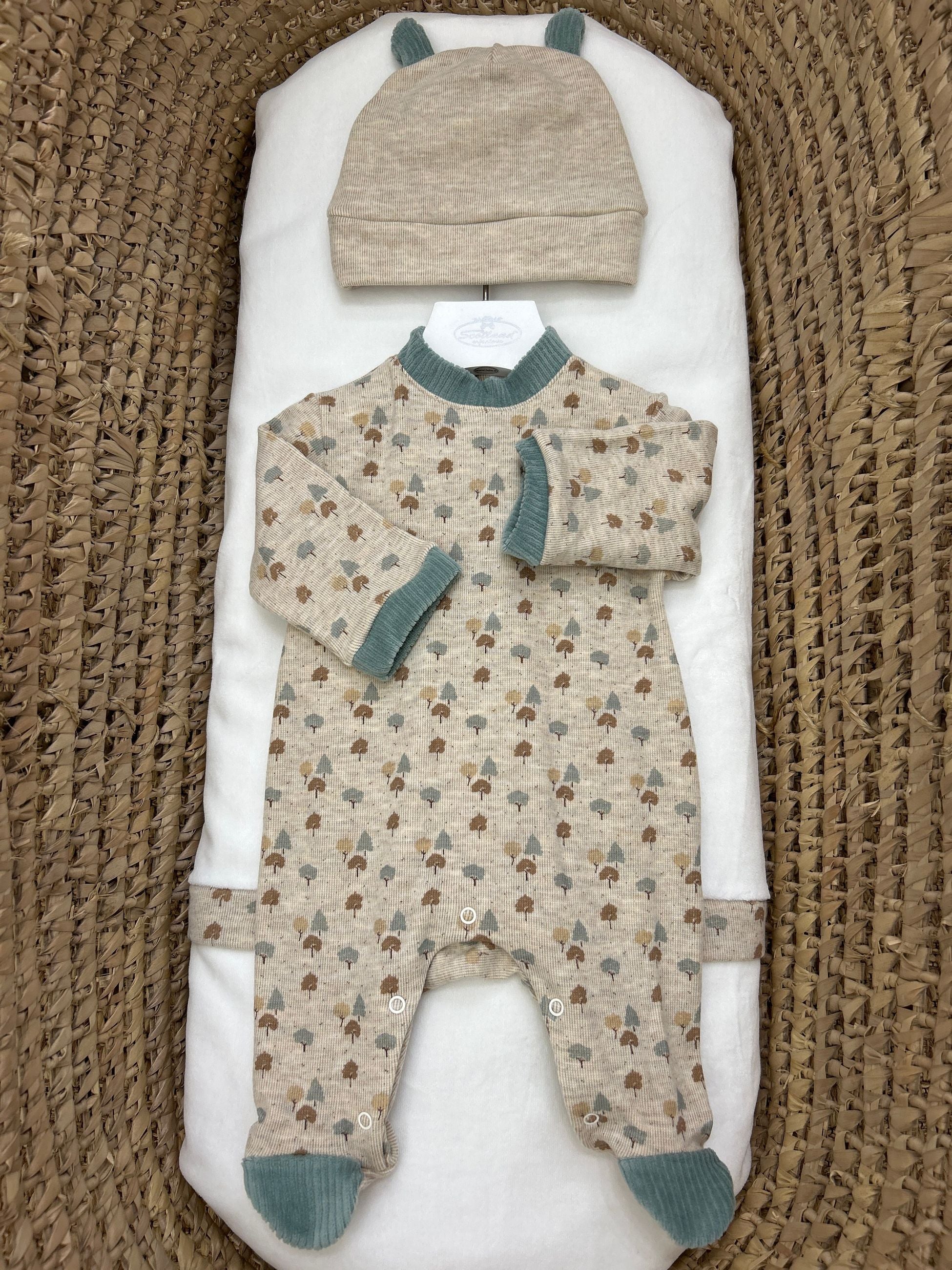 Tutina neonati autunno con cappellino Baby Vip