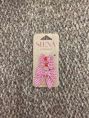 Set mollette bimba con fiocco tre grandezze Siena