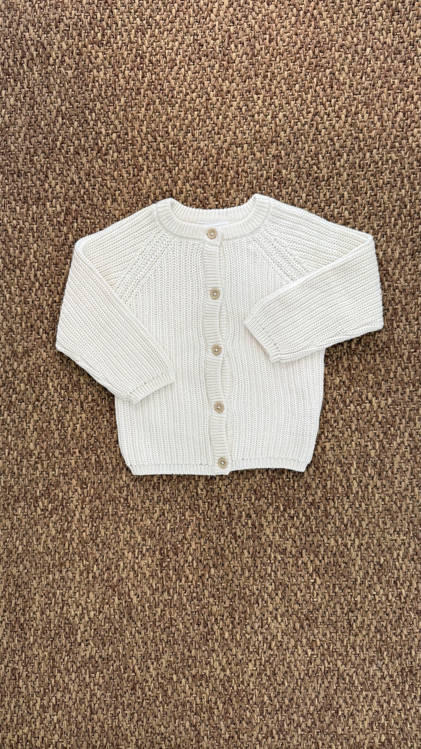 Giacchino bambini maglia inglese a costine