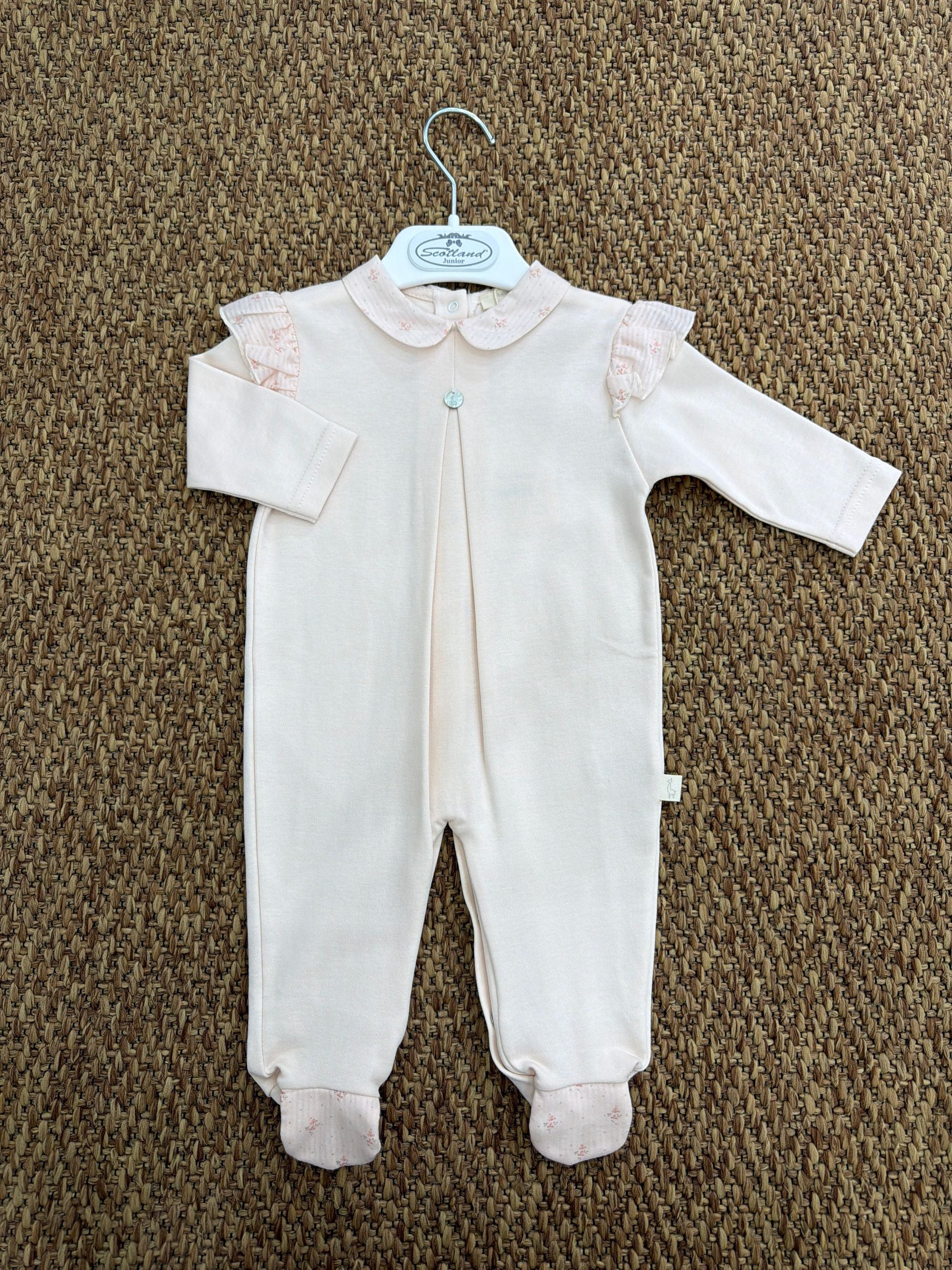 Tutina neonata con dettagli volant Baby Gi