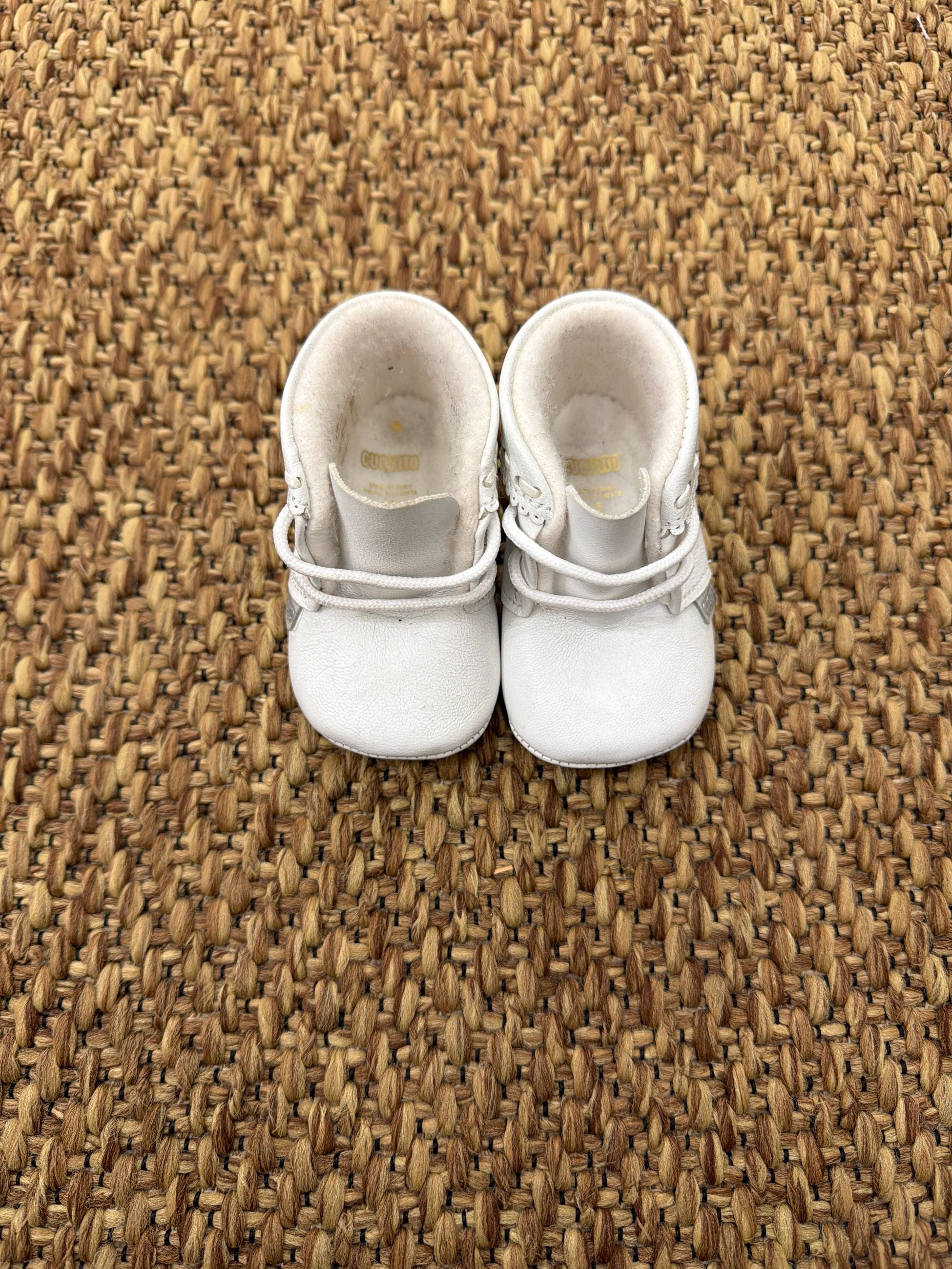 Scarpette neonati da culla con lacci Enfant Made in Italy