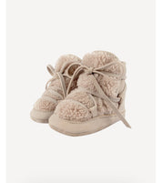 Scarpine culla laccetti in pellicciotto Donsje