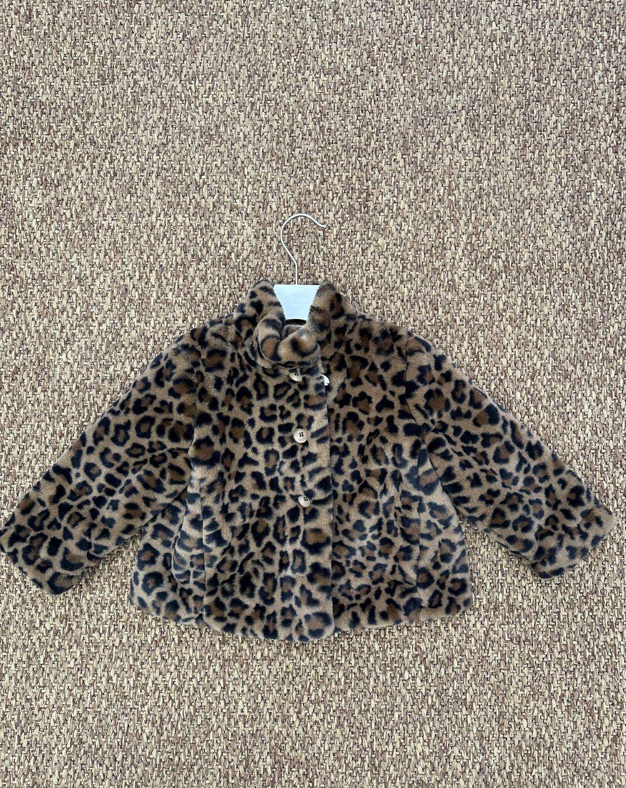 Pelliccia bambina leopardata Zhoe & Tobiah