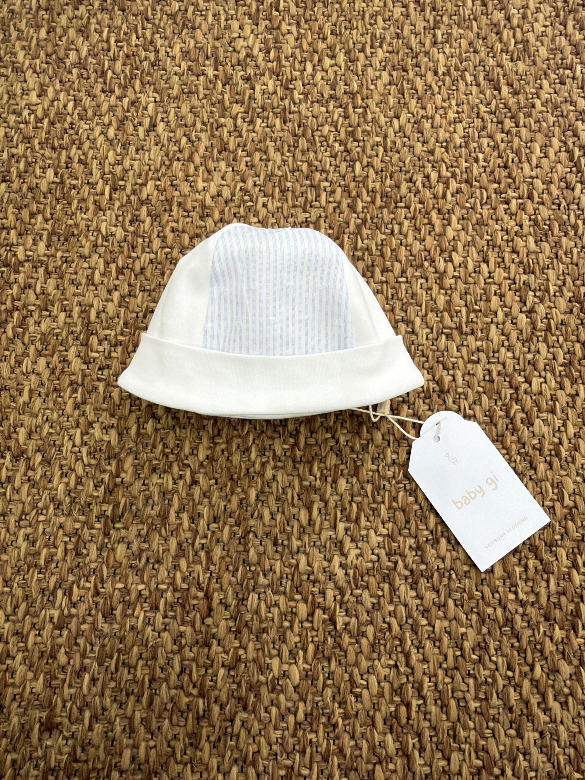 Cappello neonati dettagli a righe Baby Gi