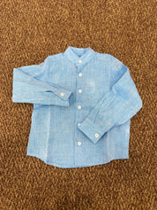 Camicia bambino di lino Pesciolino Rosso