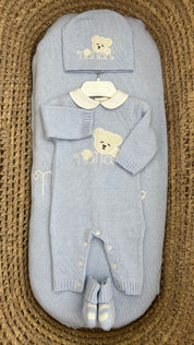 Completo nascita neonata 3pz orsetto Nanan