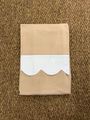 Coperta neonati con orlo petalo Pappa e Latte