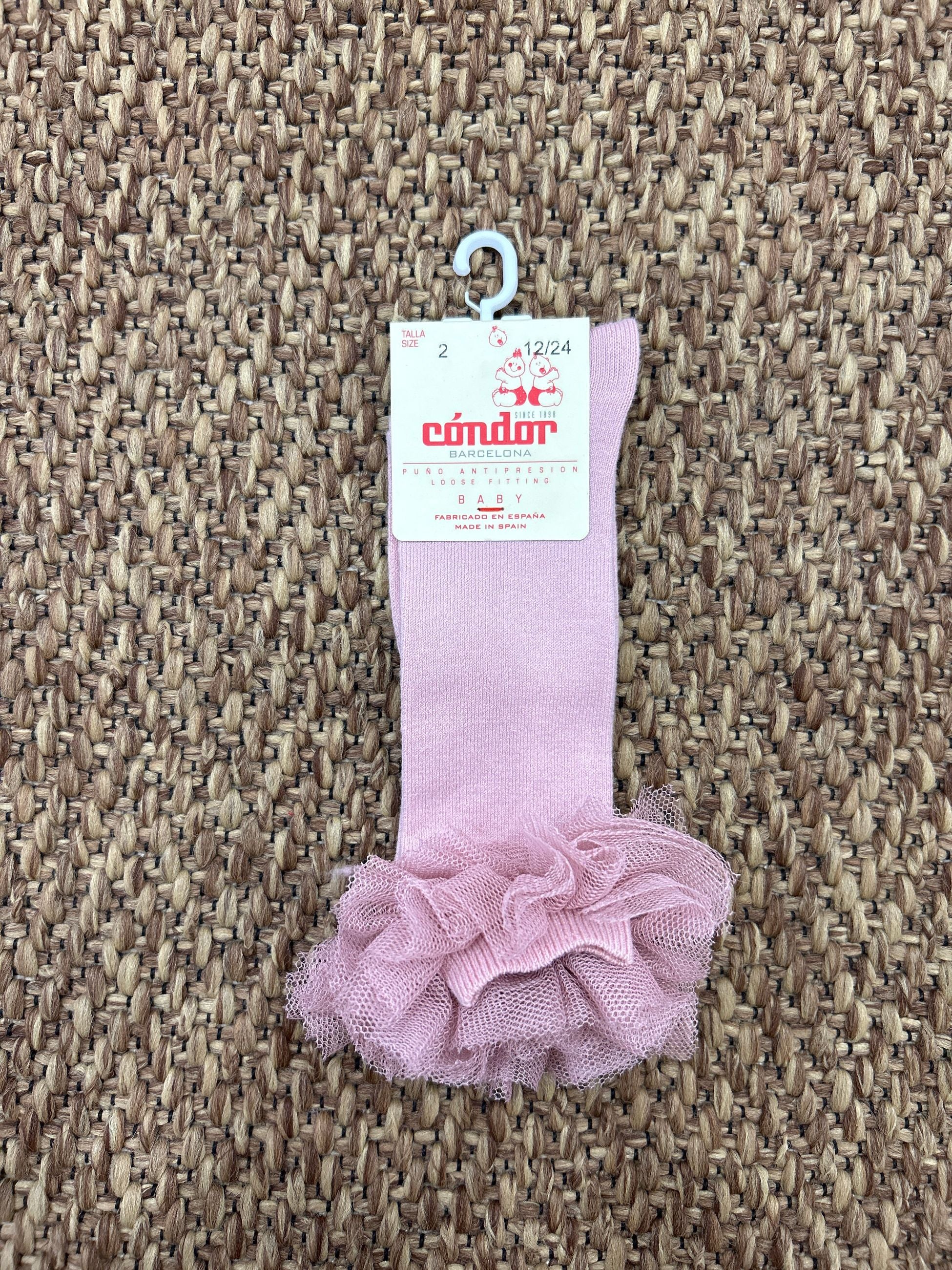 Calzini bimba lunghi rouche Condor