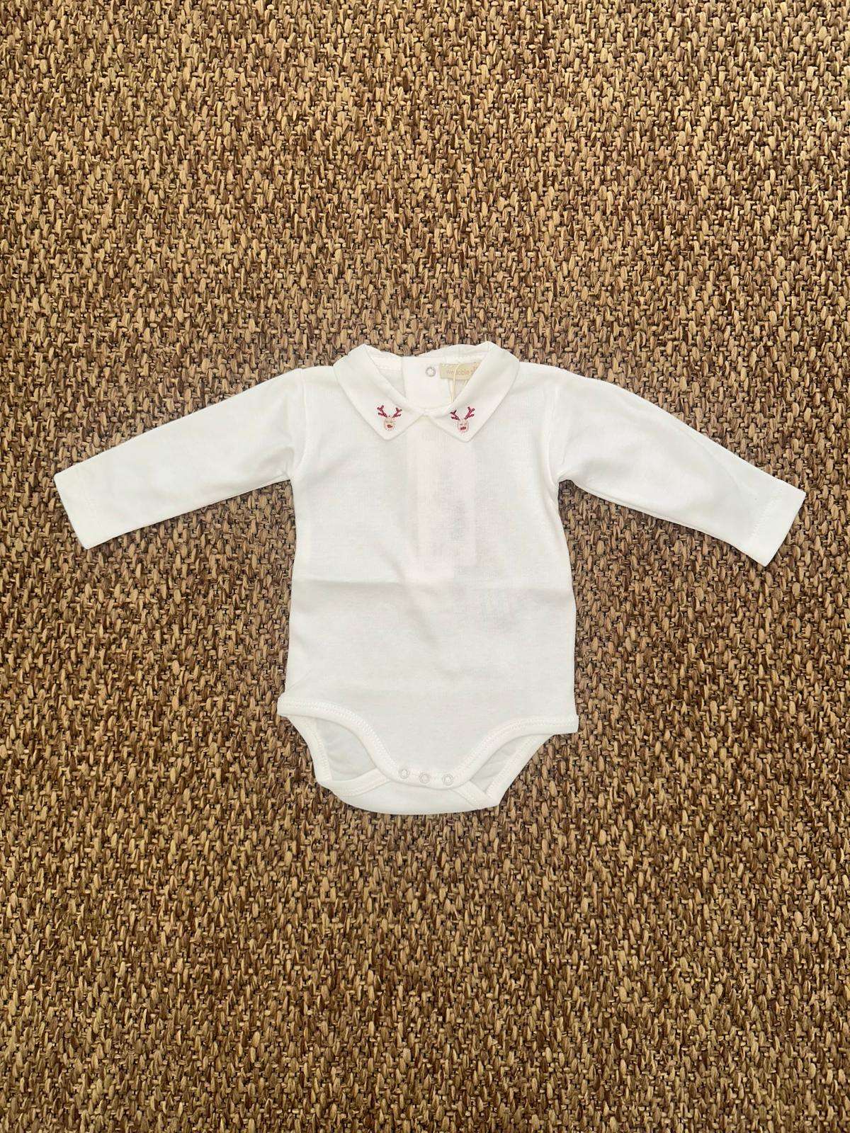 Body neonati con ricamo Wedoble