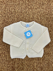 Giacchino bimbi in filo di cotone Sardon