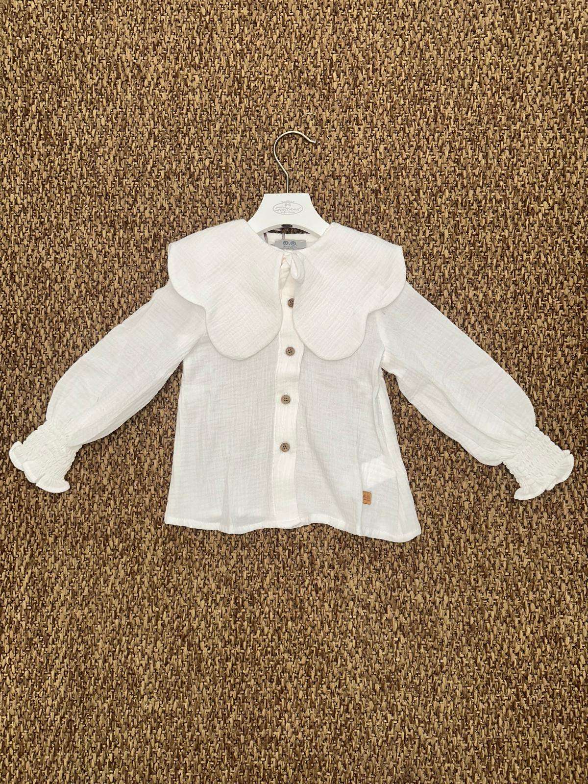 Camicia bambina con collo grande Jose Varon