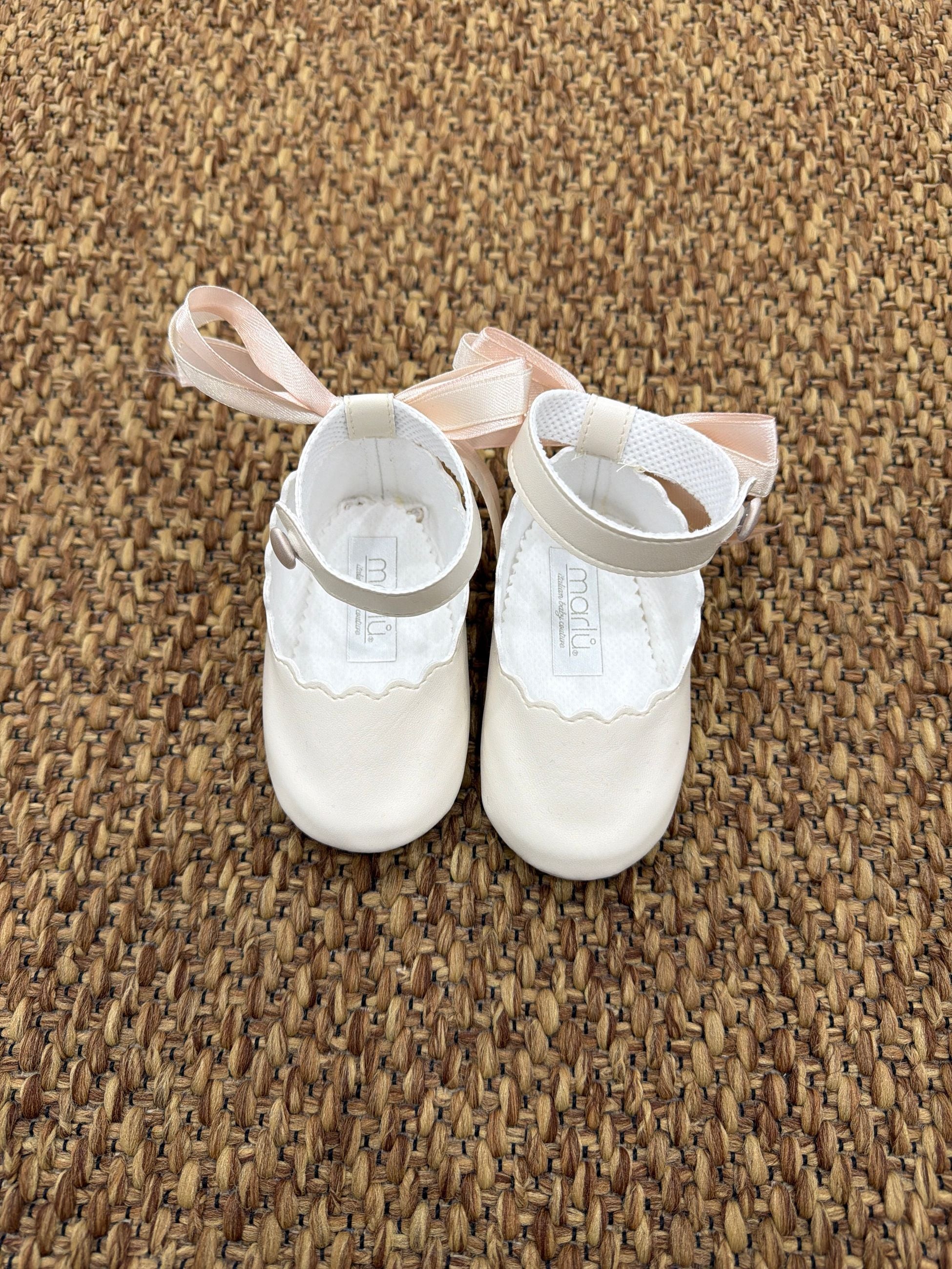 Scarpine bimba culla con fiocco Marlù