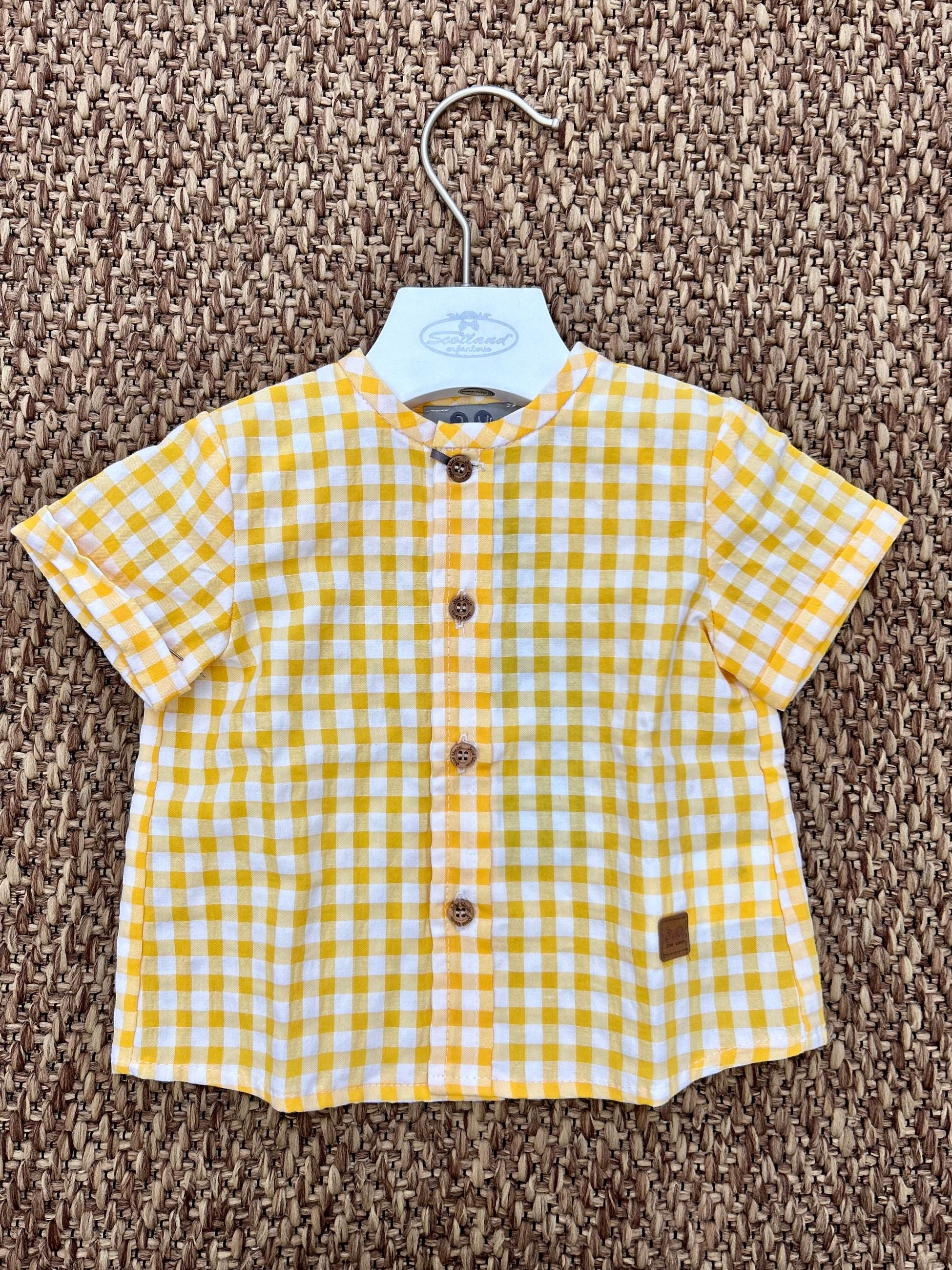Camicia bambino quadretti Jose Varon