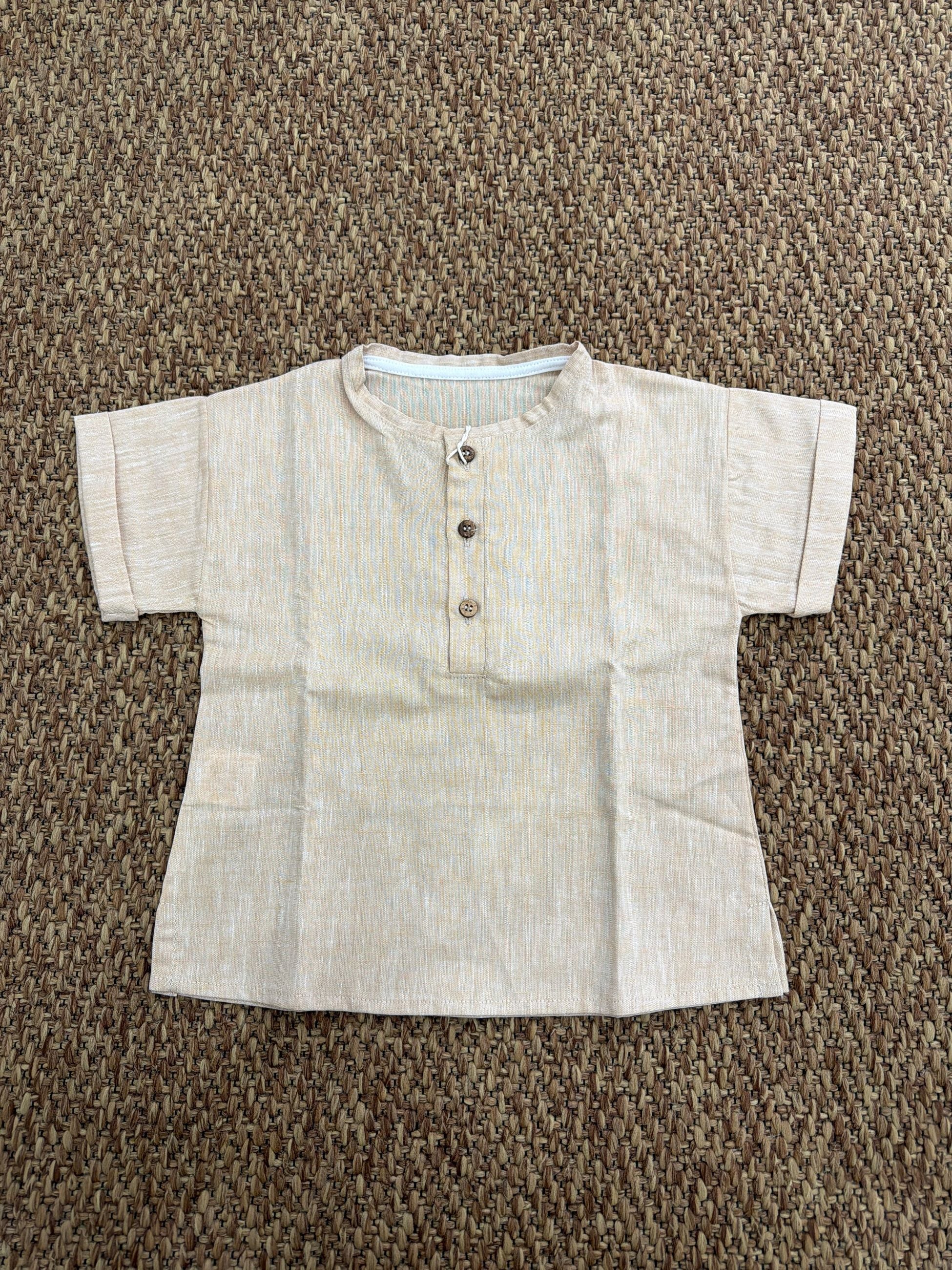 Camicia bambino in mussola Baby Vip