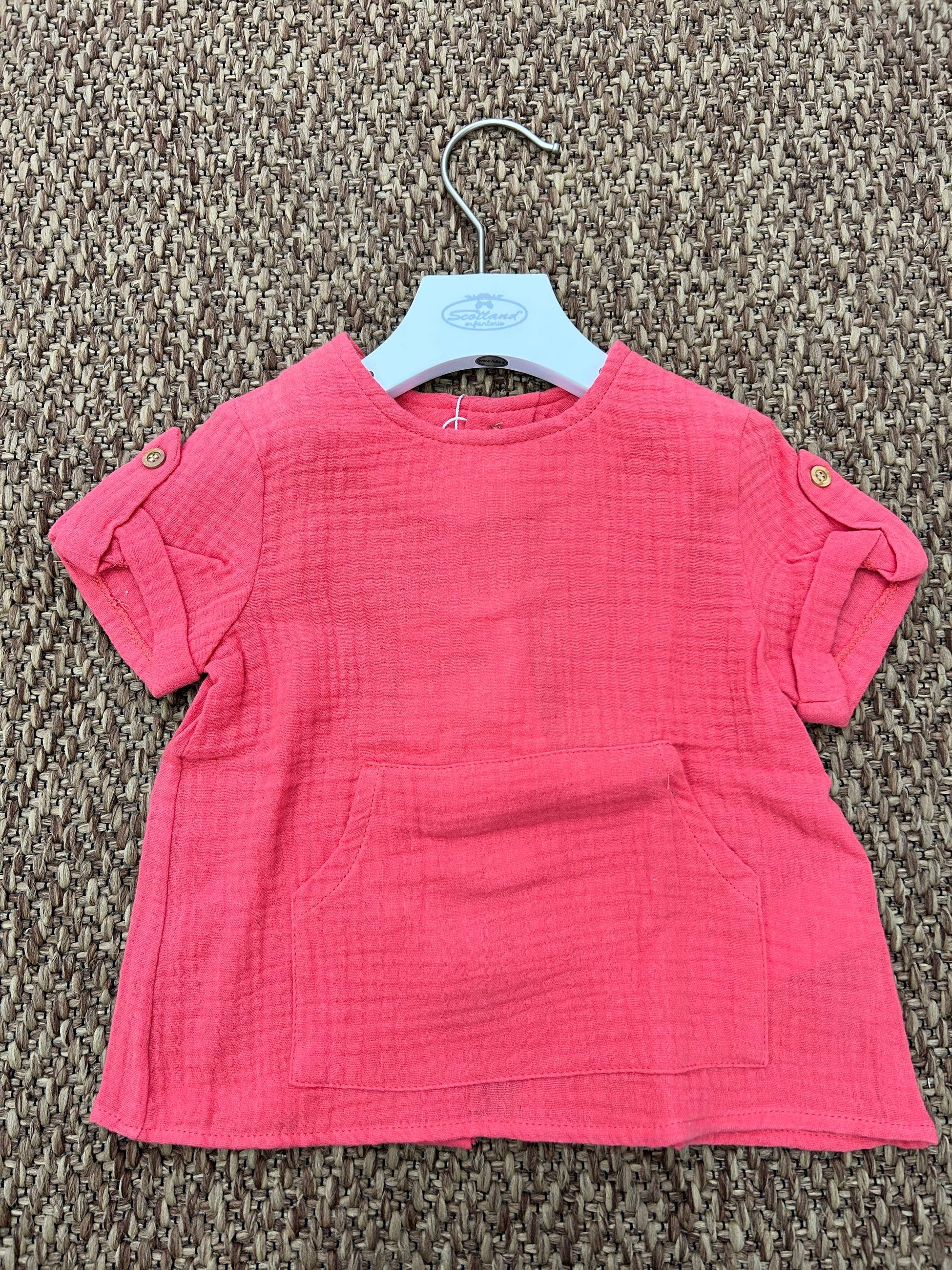 T-shirt bimba bottoncini Cocote