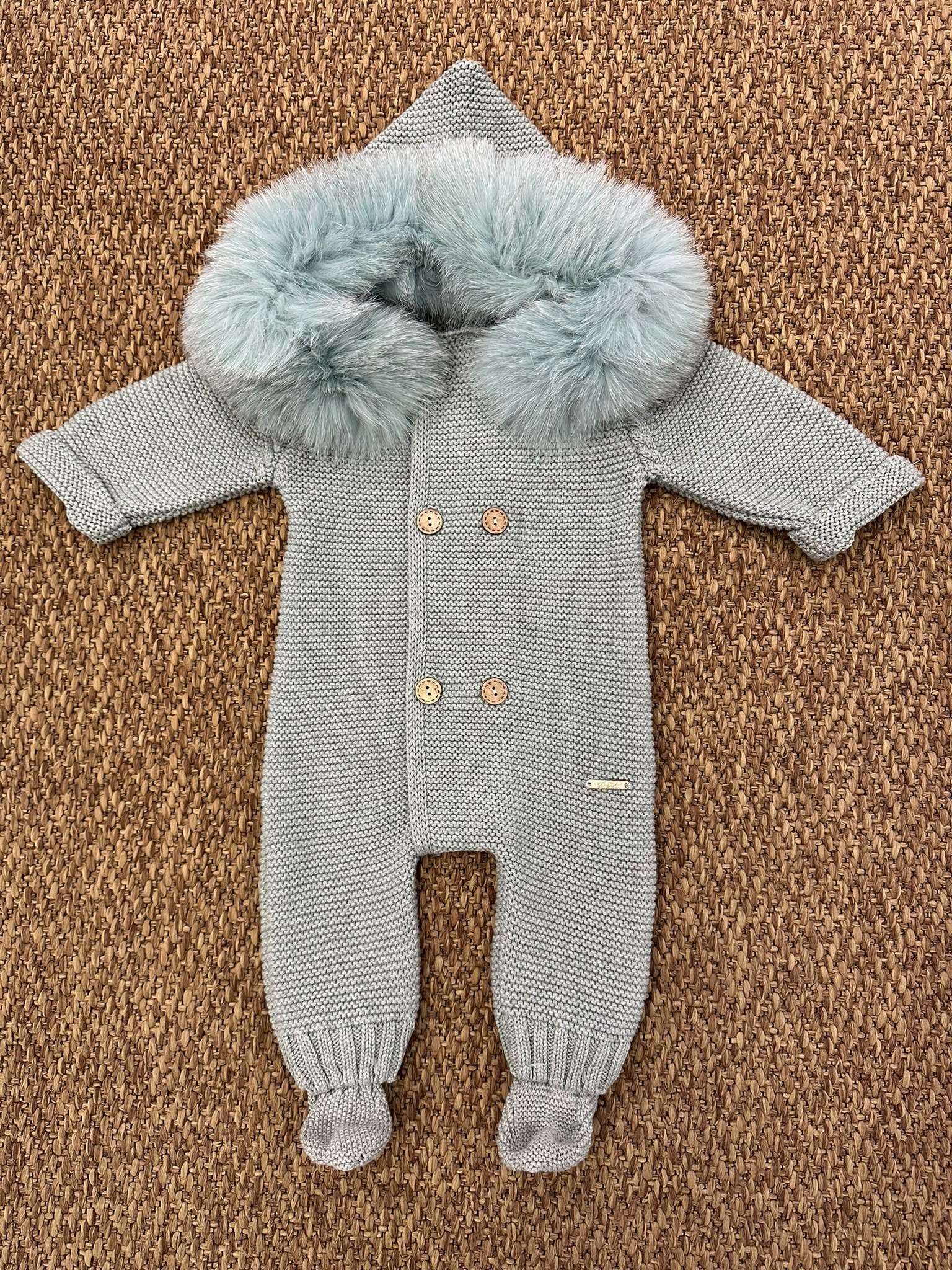 Eskimo neonati con cappuccio in pelliccia Martin Aranda