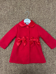 Cappotto bimba con fiocchetti Enfant Made in Italy