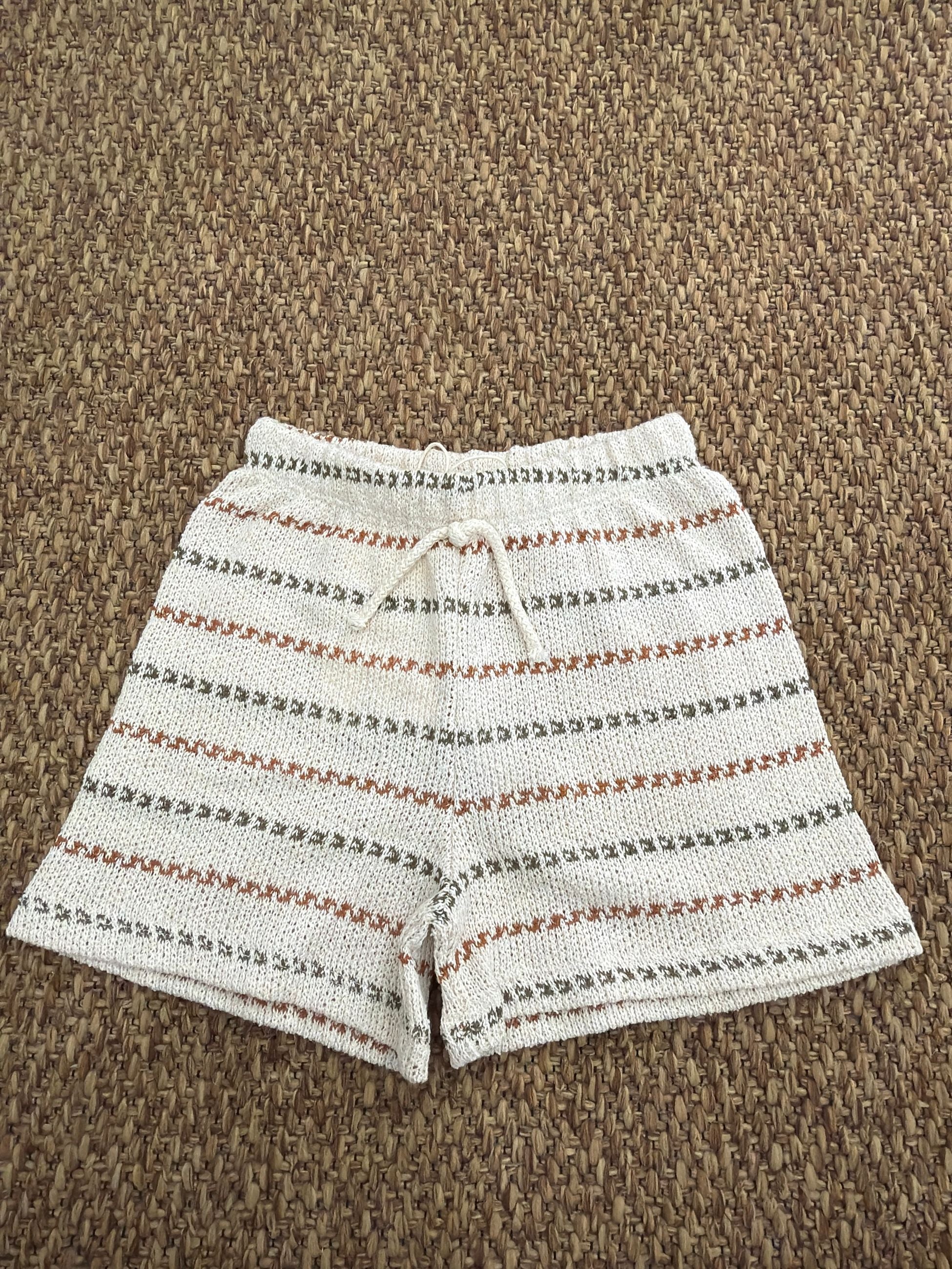 Short bambino a righe Play Up