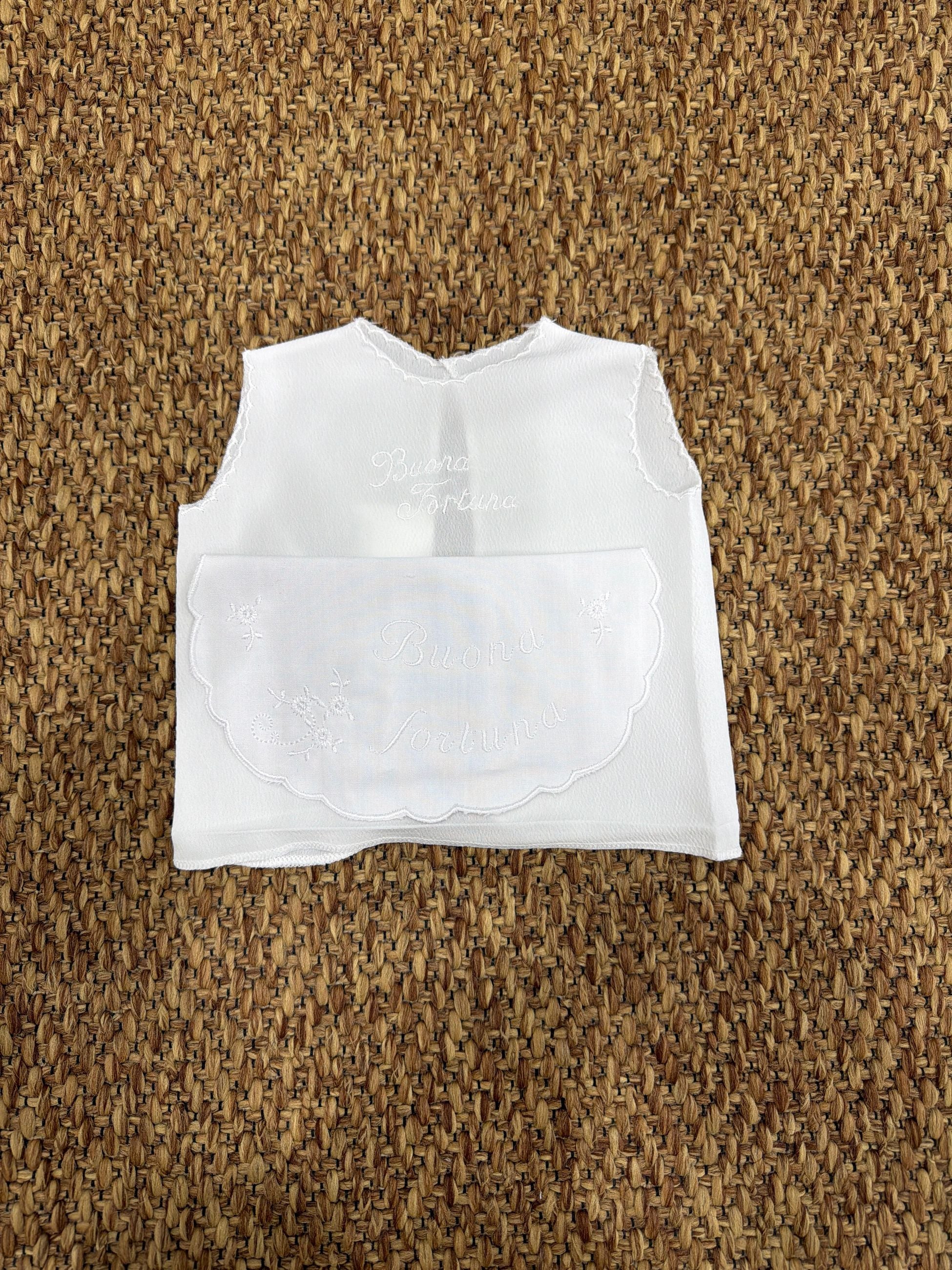 Camicia fortuna con bavetta Pappa e Latte